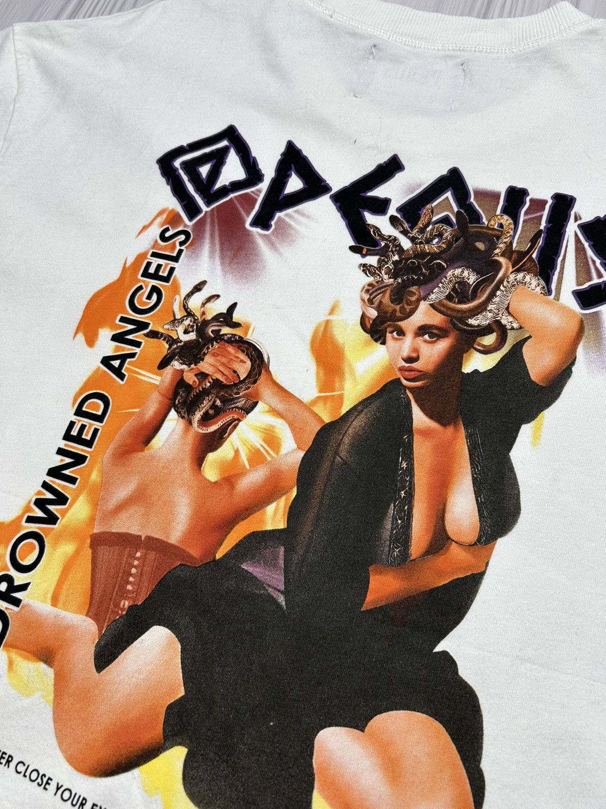 Designer × Japanese Brand PEQUS Drowned Angels T-Shirt Size XL Size US XL / EU 56 / 4 - 5 Thumbnail