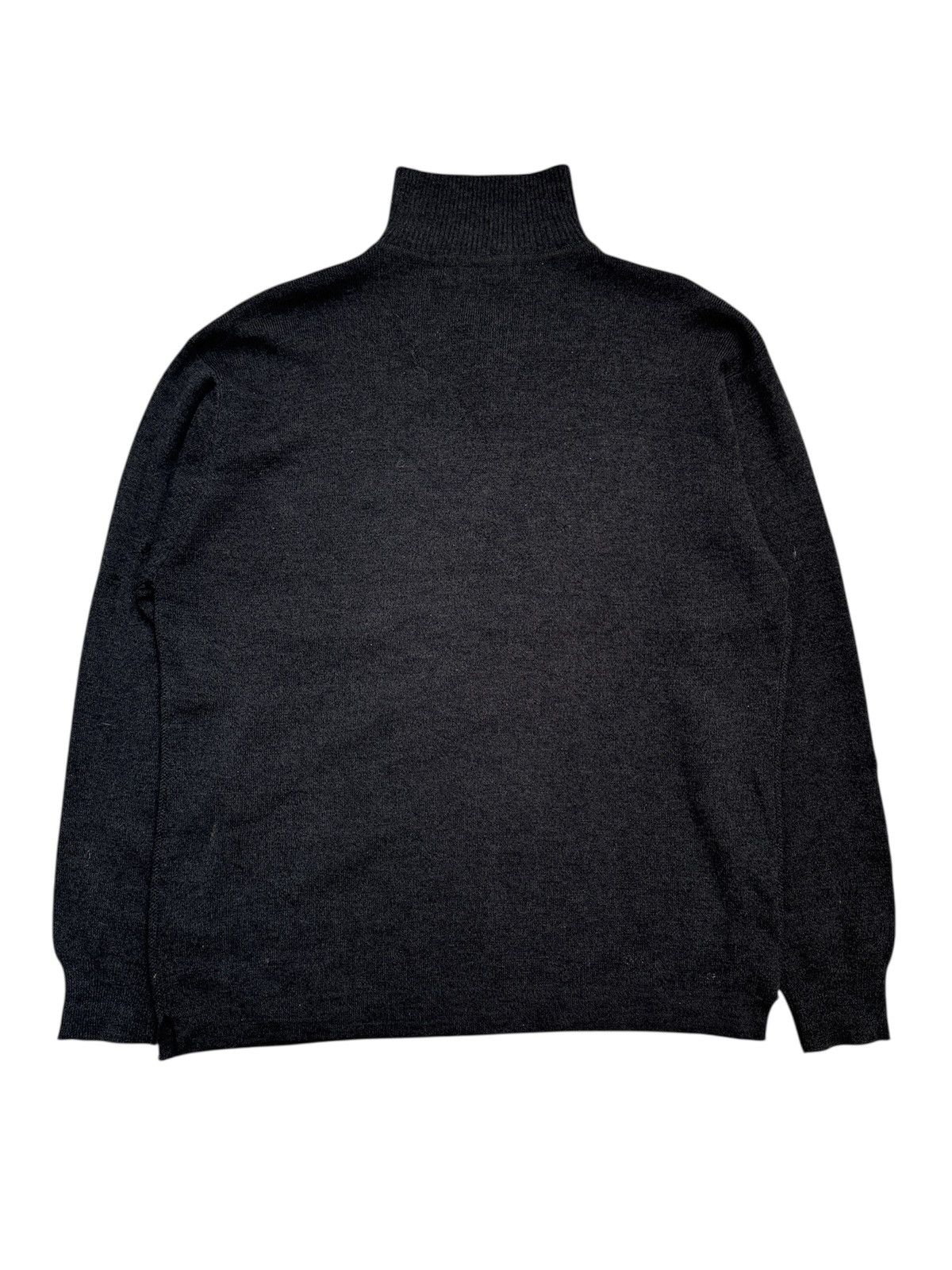 Saint Laurent Paris × Yves Saint Laurent 1980s Half Zip Wool Sweater Size US M / EU 48-50 / 2 - 6 Thumbnail