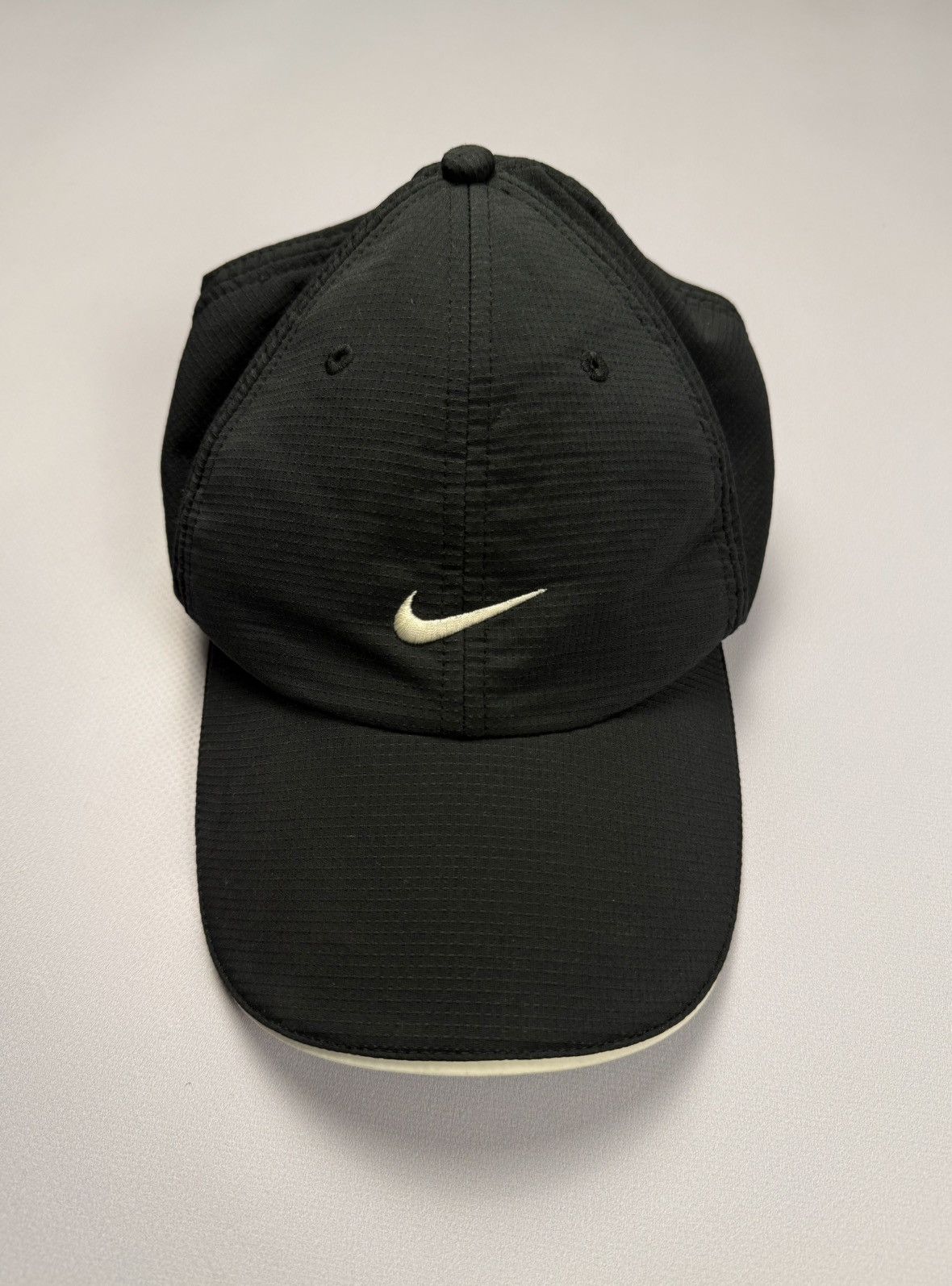 Nike Vintage Nike Swoosh Y2K Cap Hat Size ONE SIZE - 6 Thumbnail