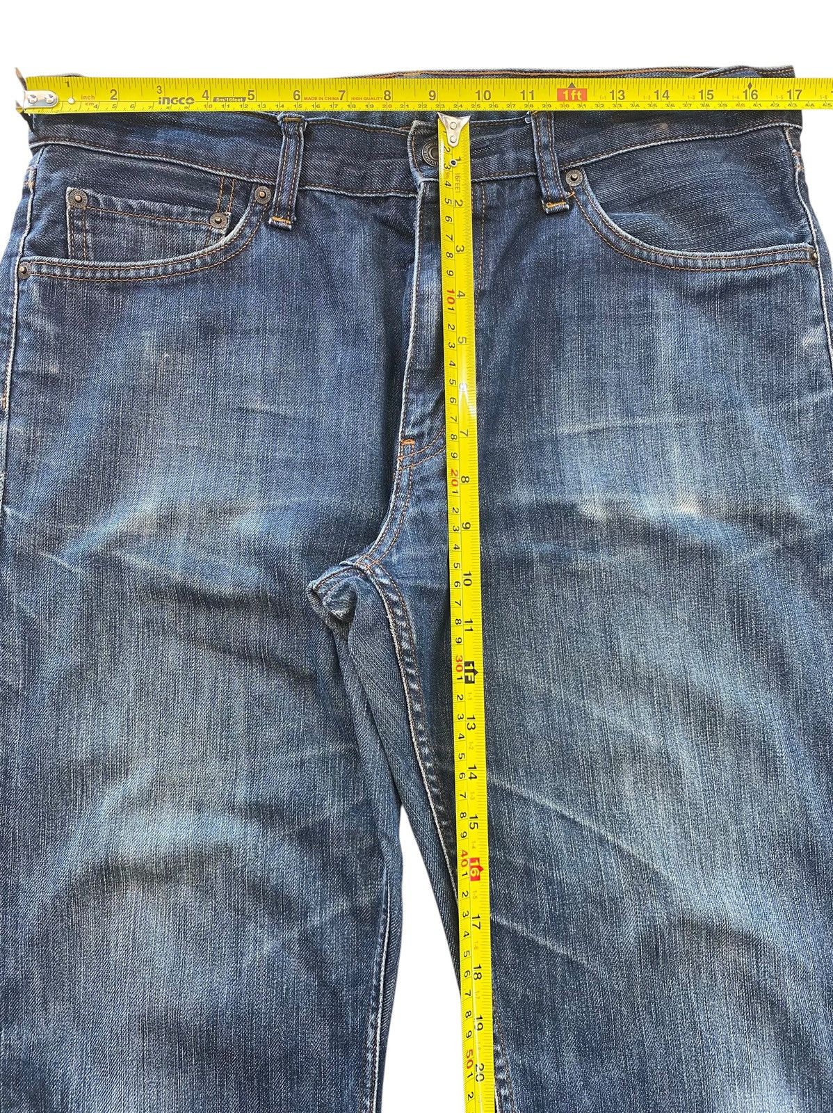 Uniqlo Uniqlo UJ Blue Wash Style Regular Fit Straight Size US 34 / EU 50 - 6 Thumbnail