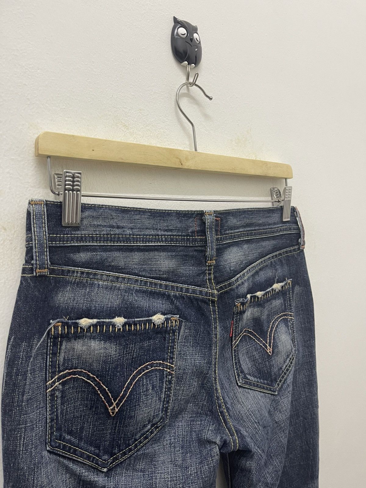 Levi's Vintage Clothing Rare Vintagr LEVIS Redloop Flare Bootcut Japan LVC Size US 28 / EU 44 - 16 Thumbnail