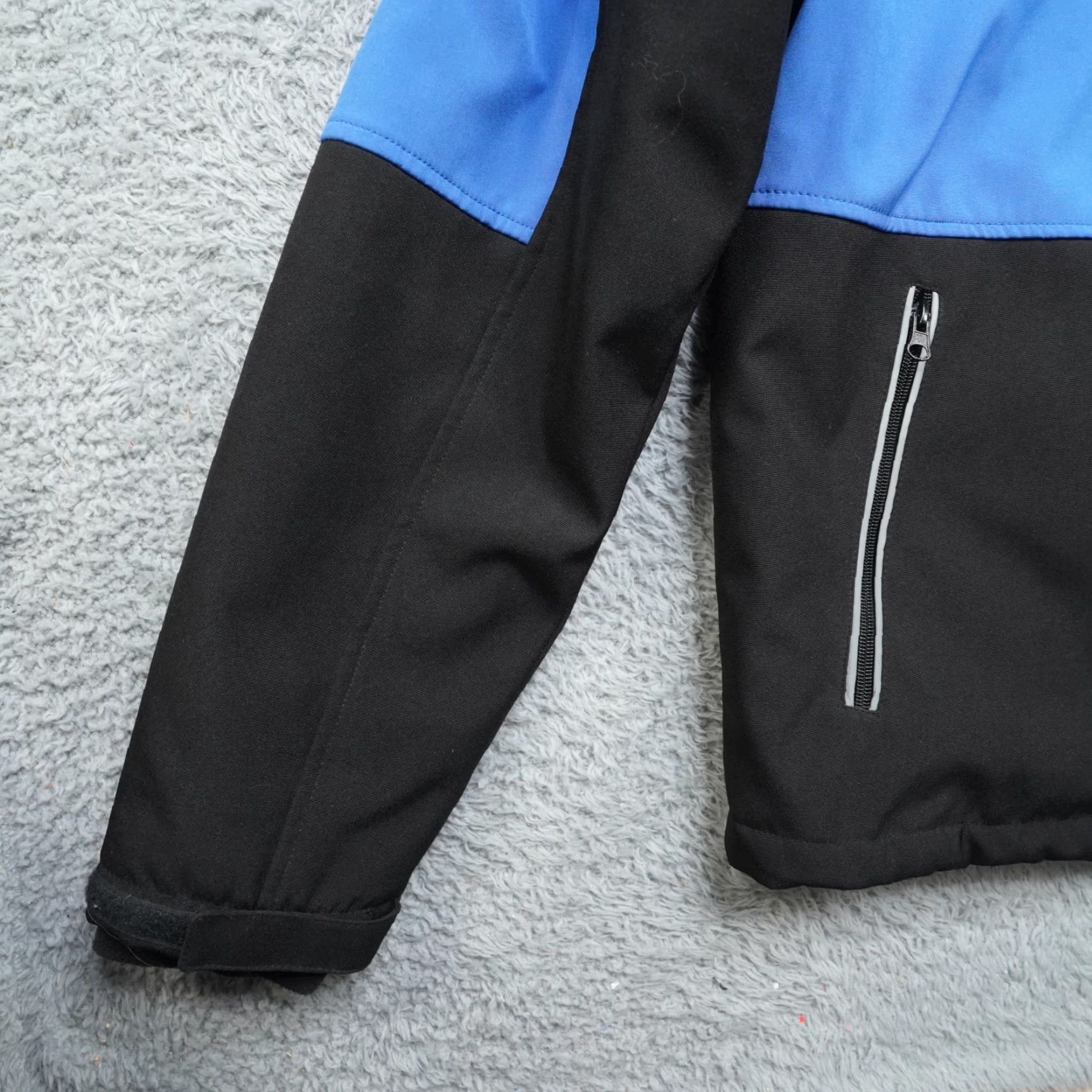 Vintage Domino Winter Jacket Mens M Blue Waterproof Full Zip Insulated Windbreaker Delivery Driver Logo Vintage: No (adjusted within rules?) Size US M / EU 48-50 / 2 - 6 Thumbnail