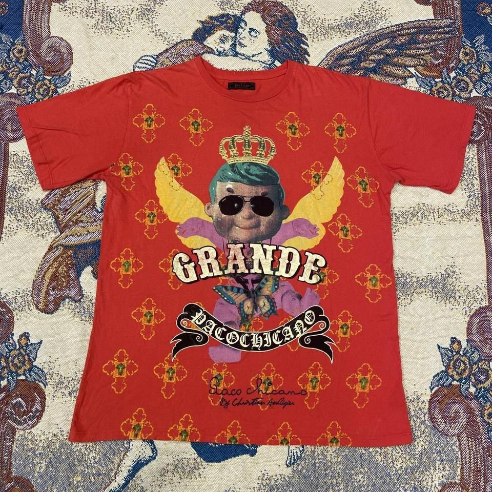Vintage Vintage Paco Chicano By Christian Audigier Shirt Size US XL / EU 56 / 4 - 1 Thumbnail