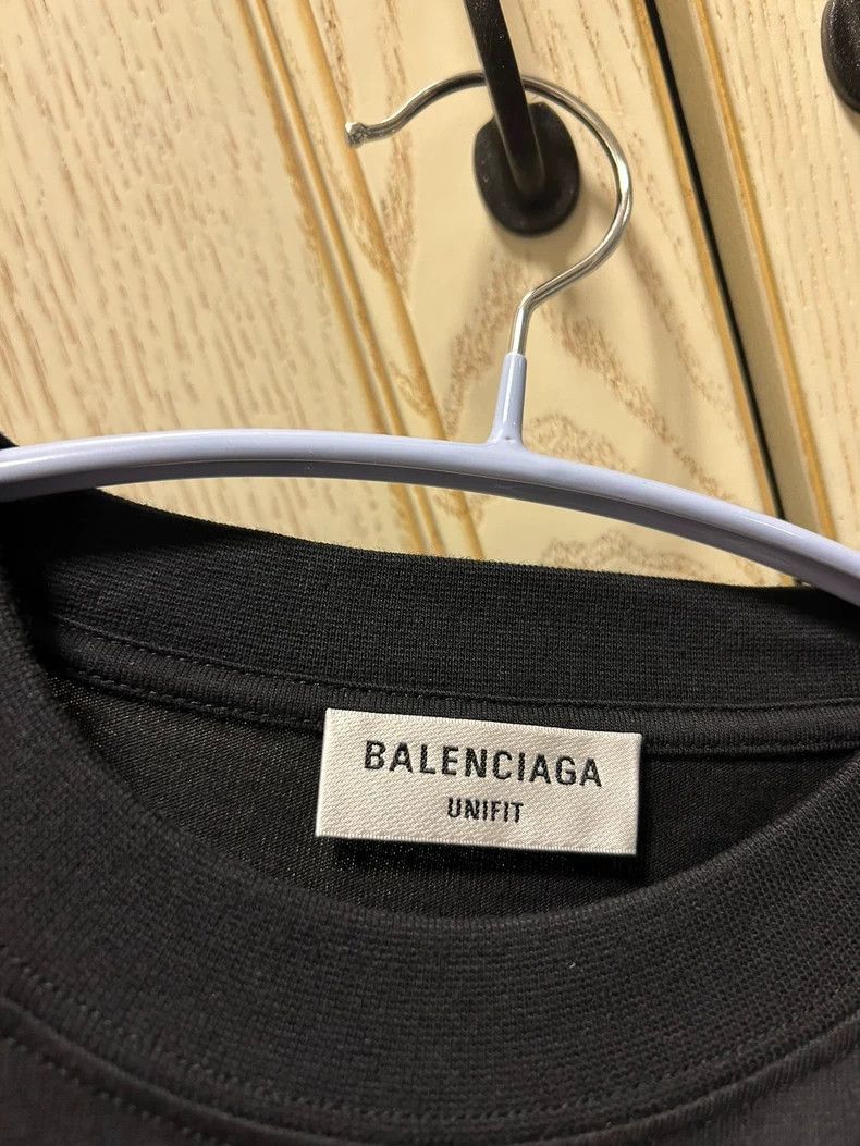 Balenciaga Balenciaga Black Short Sleeve T Size US L / EU 52-54 / 3 - 4 Thumbnail