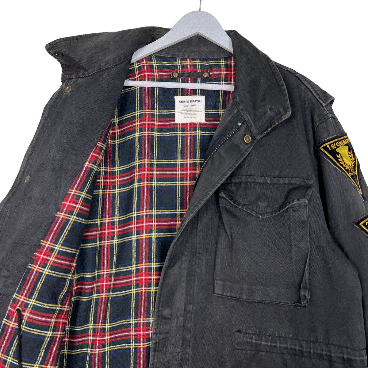Japanese Brand 🔥 90s MEN'S BATSU GALANT COMPOSE CARGO JACKET Size US M / EU 48-50 / 2 - 10 Thumbnail