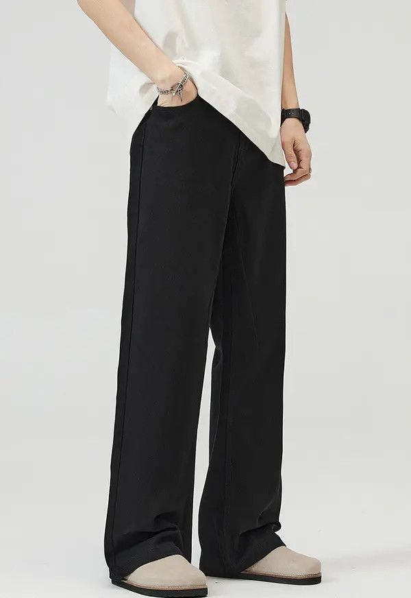 Japanese Brand Takako x Shii Black loose retro straight casual jeans Size US 32 / EU 48 - 6 Thumbnail