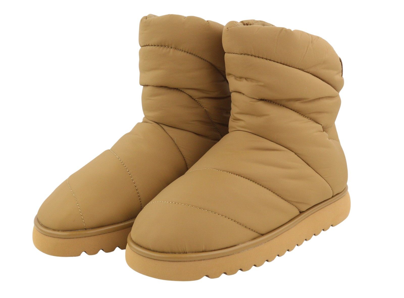 Other BIBI LOU EU36 Camel Brown Padded Quilted Ankle 87553 Size US 5 / IT 35 - 2 Thumbnail