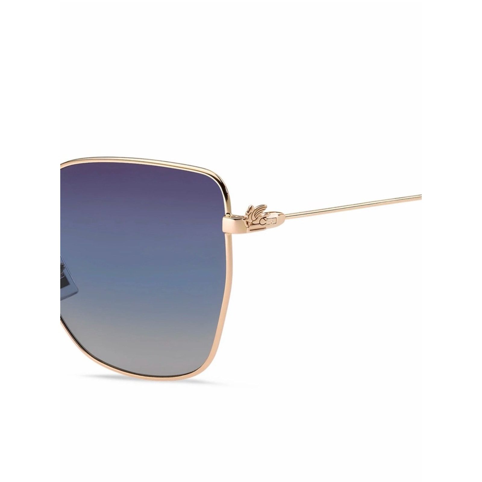 Etro New Etro ETRO0021/S 0000UY Rose Gold Frame Gradient Blue Size ONE SIZE - 4 Thumbnail