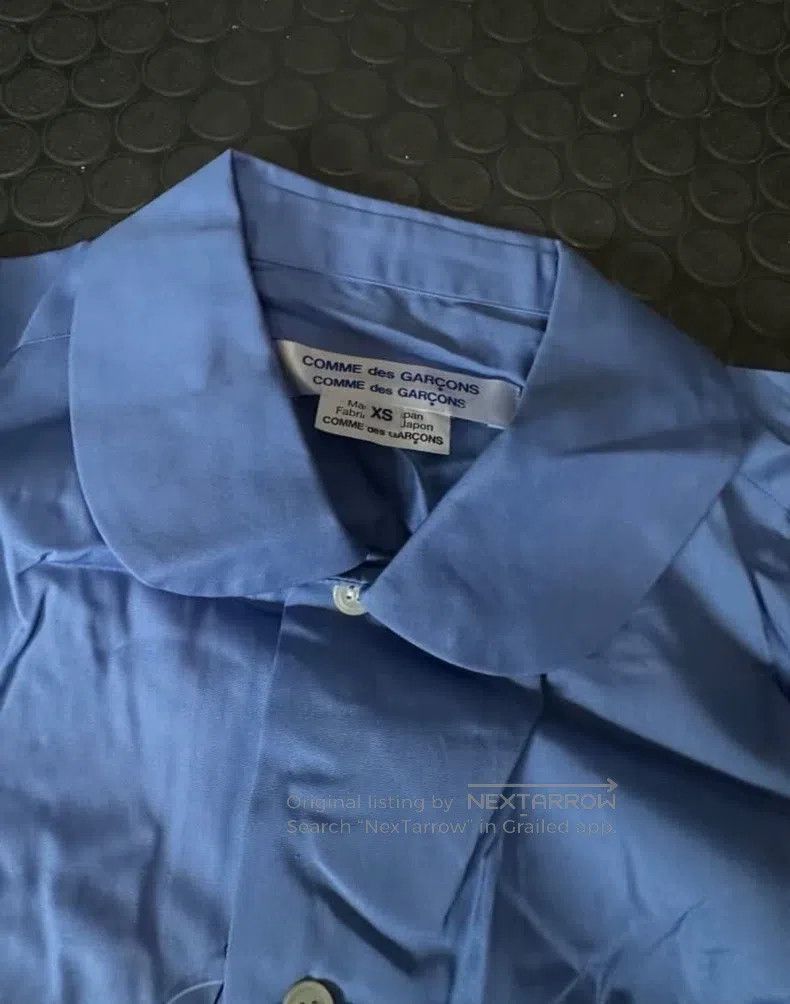 Comme des Garcons Comme des Garcons Black and blue women's shirt Size XS / US 0-2 / IT 36-38 - 2 Thumbnail