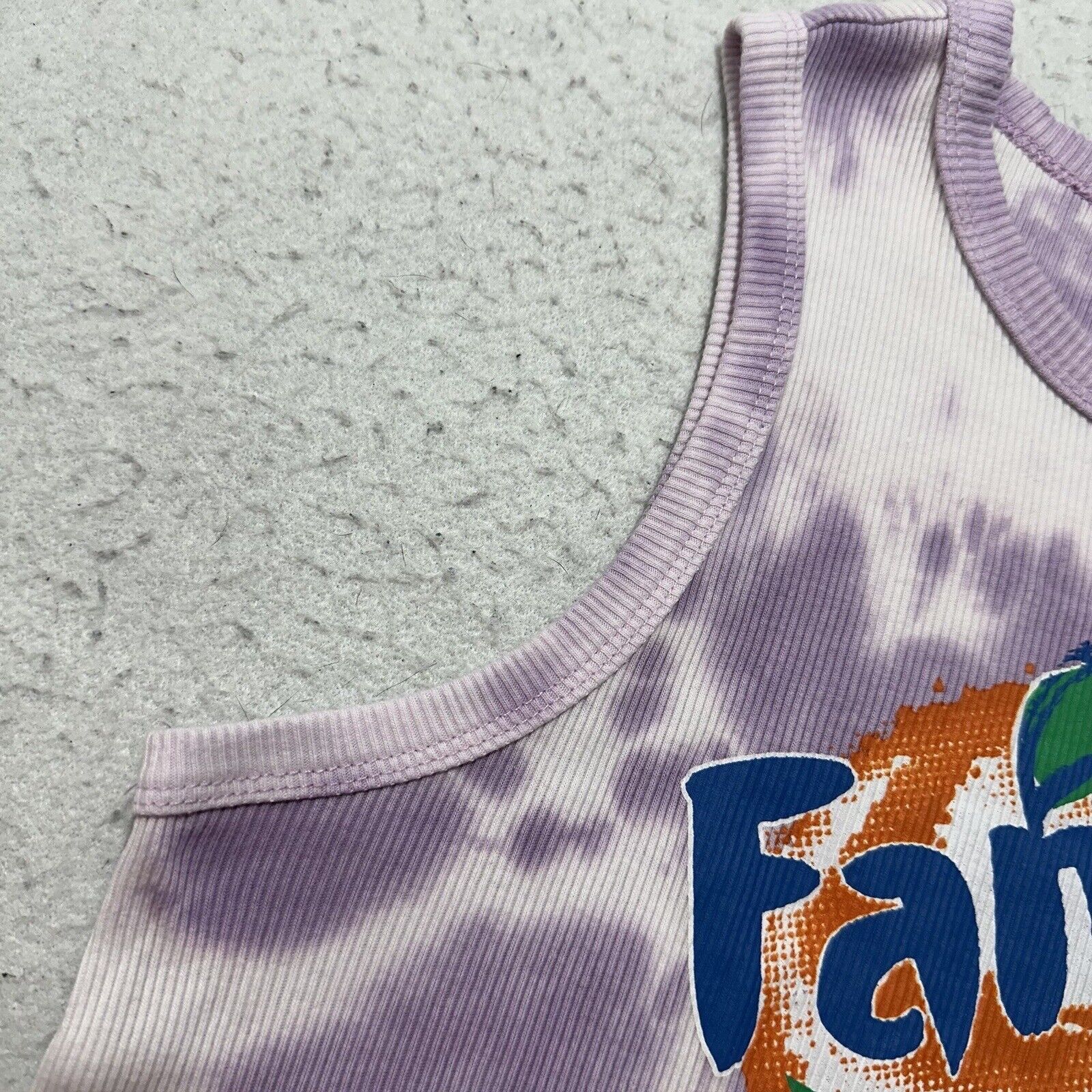 Coca Cola Fanta Orange Large Slim Fit Baby Tank Top Ribbed Coca Cola Size L / US 10 / IT 46 - 6 Thumbnail