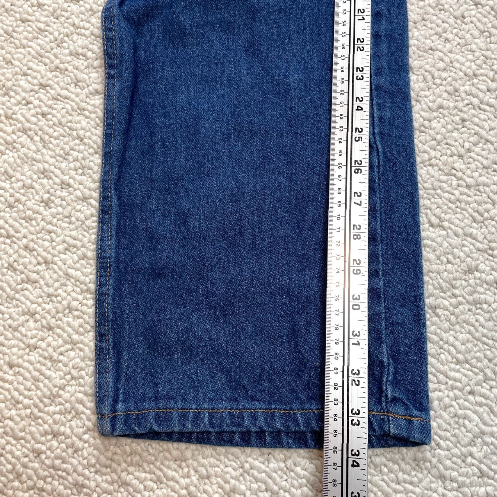 Dickies Dickies Regular Fit Jeans Men's 42x34 Denim Blue 5-Pocket Solid C993RNB Signature Logo Slim Straight Mockup? Size US 42 / EU 58 - 3 Thumbnail