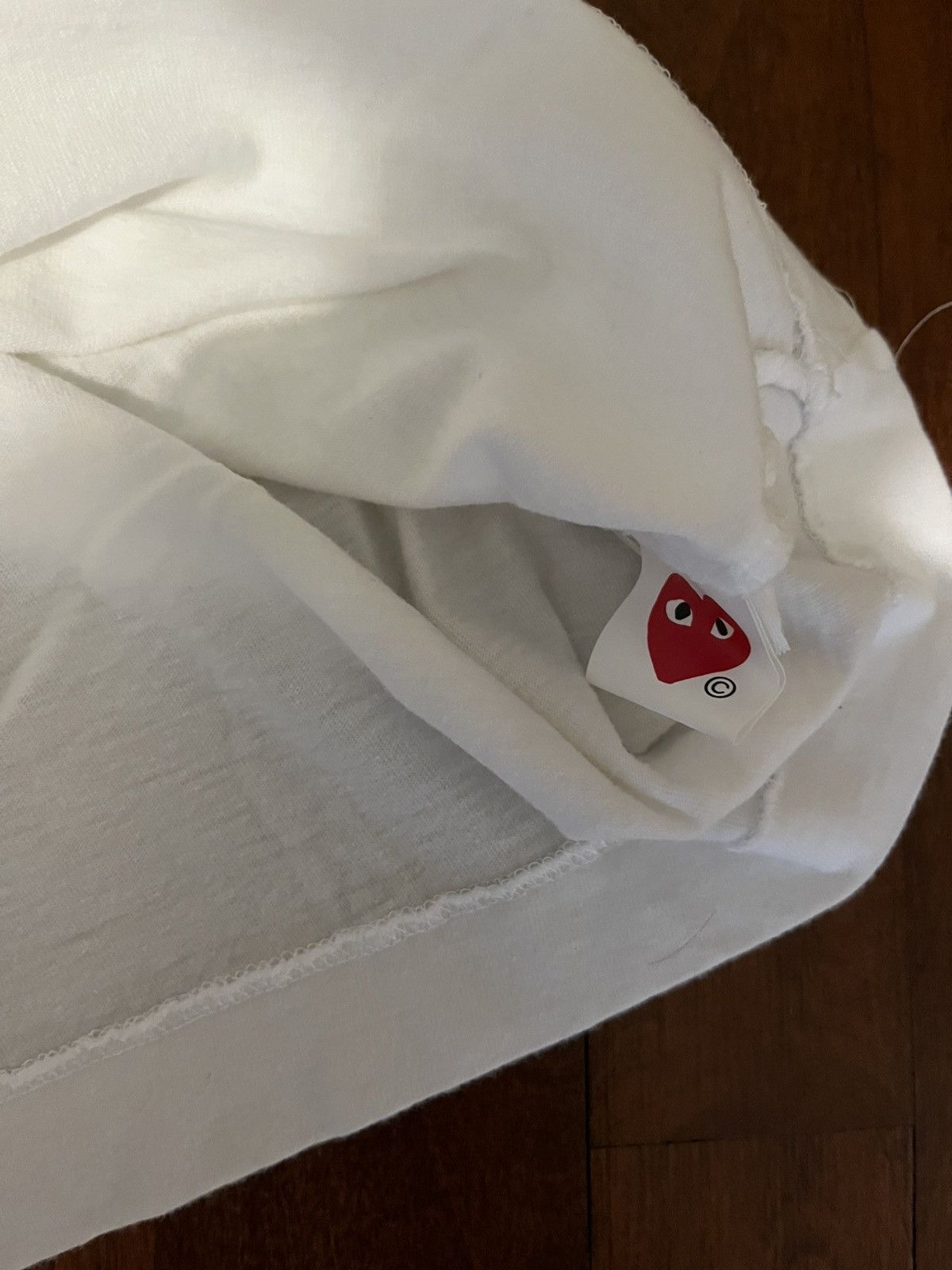 Comme des Garcons Comme Des Garçons T-Shirt White Large CDG Size US L / EU 52-54 / 3 - 5 Thumbnail