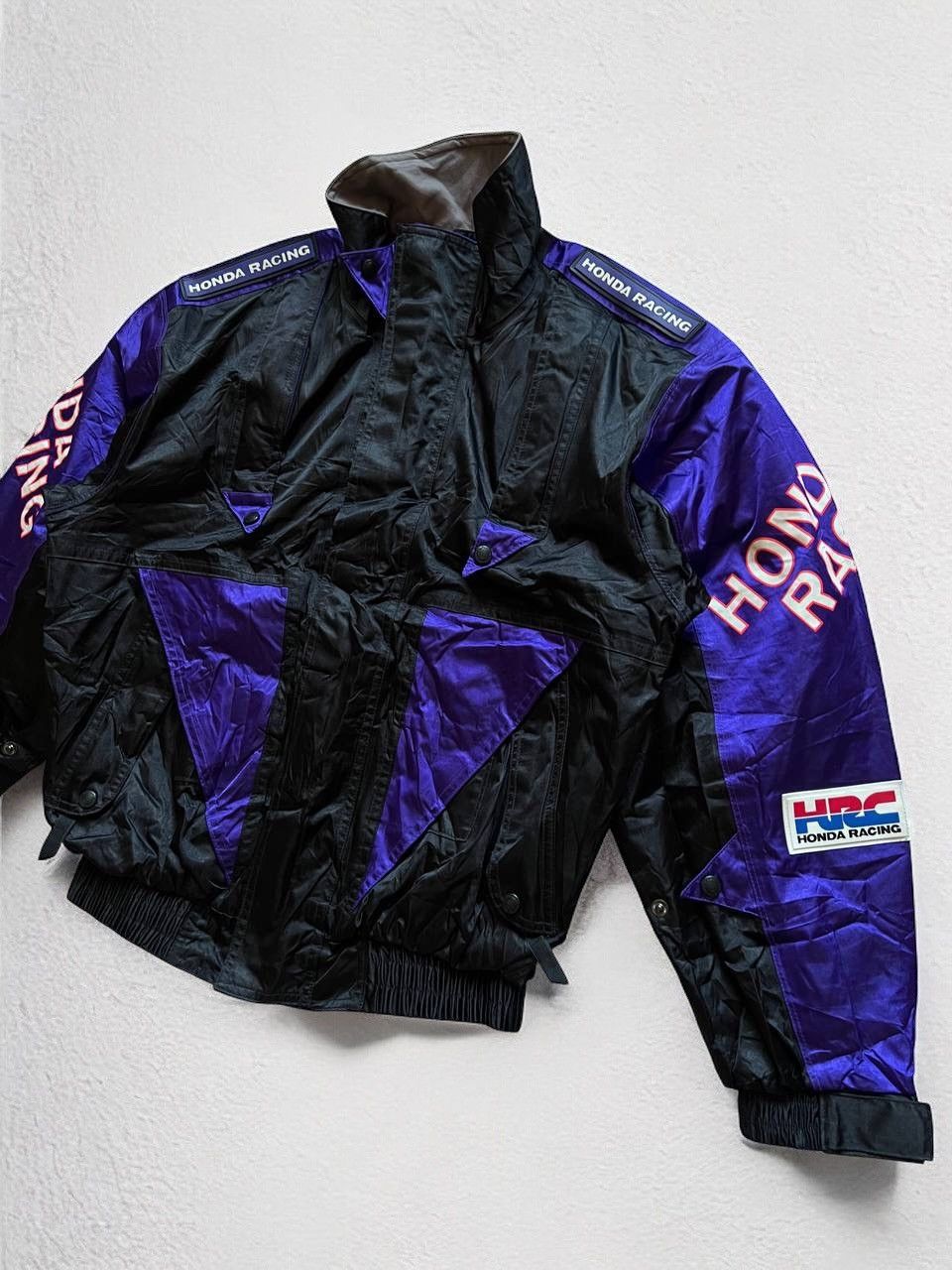 Honda × Japanese Brand VINTAGE HONDA HRC JAPAN MADE RACING JACKET BOMBER MOTO BIKE Size US M / EU 48-50 / 2 - 5 Thumbnail