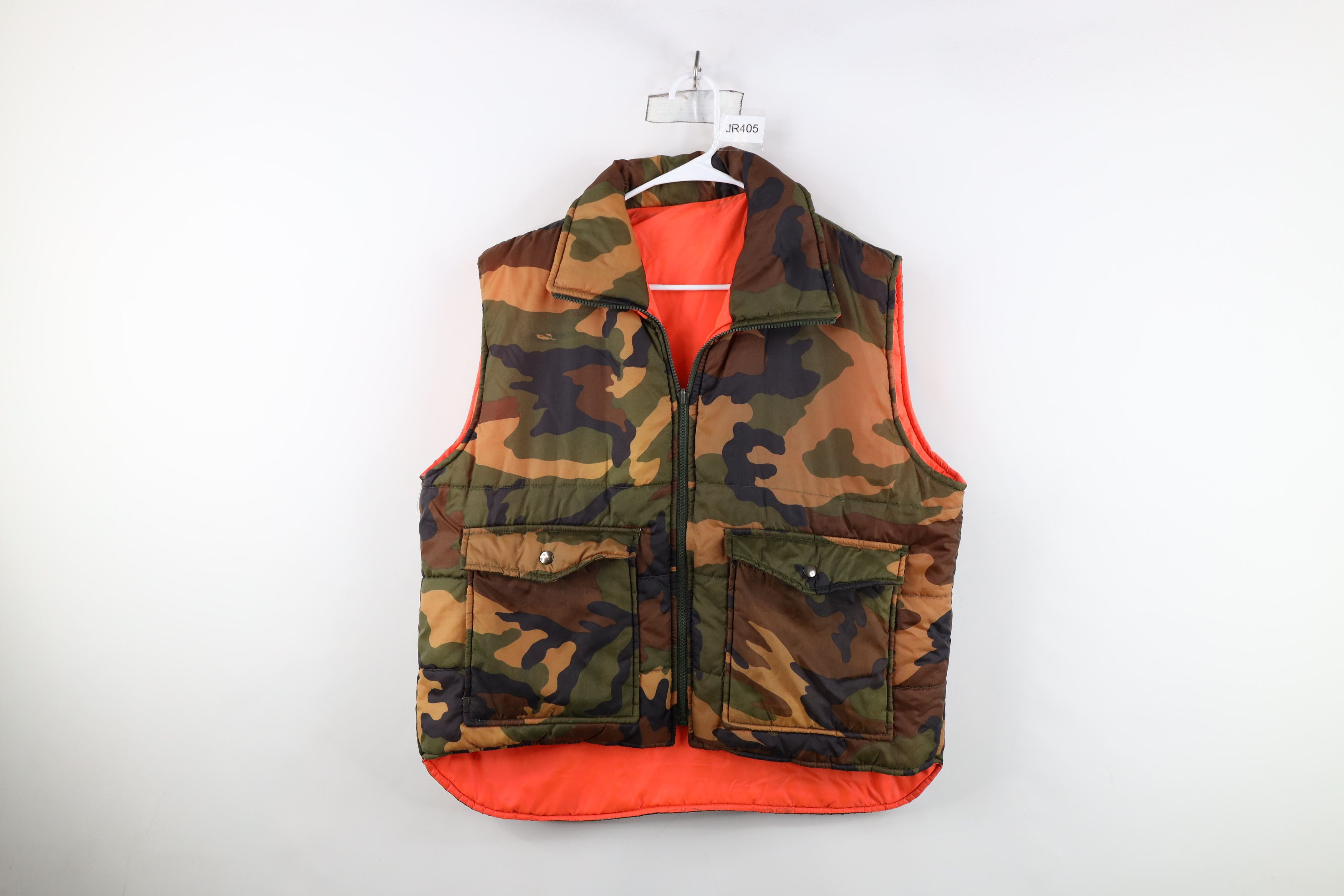 Winchester Vintage 90s Winchester Reversible Camouflage Puffer Jacket Size US L / EU 52-54 / 3 - 1 Thumbnail