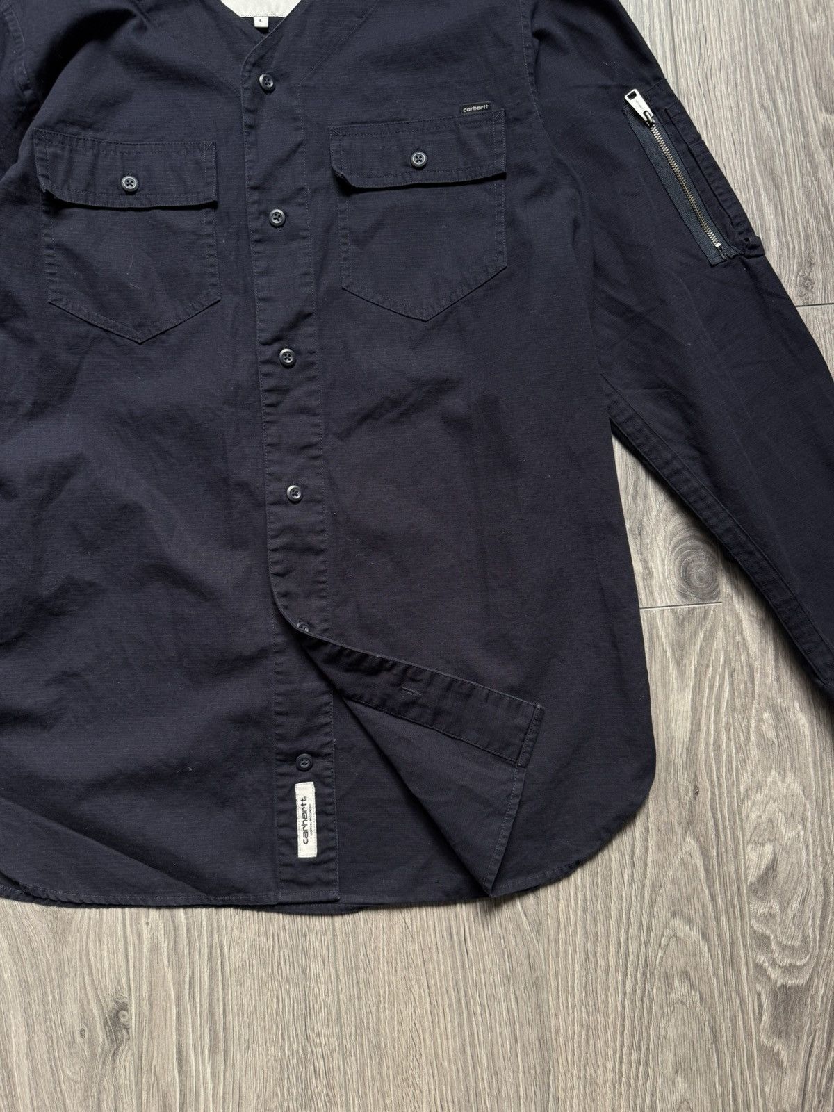 Carhartt Carhartt L/S Pierre Shirt workwear Size US L / EU 52-54 / 3 - 8 Thumbnail