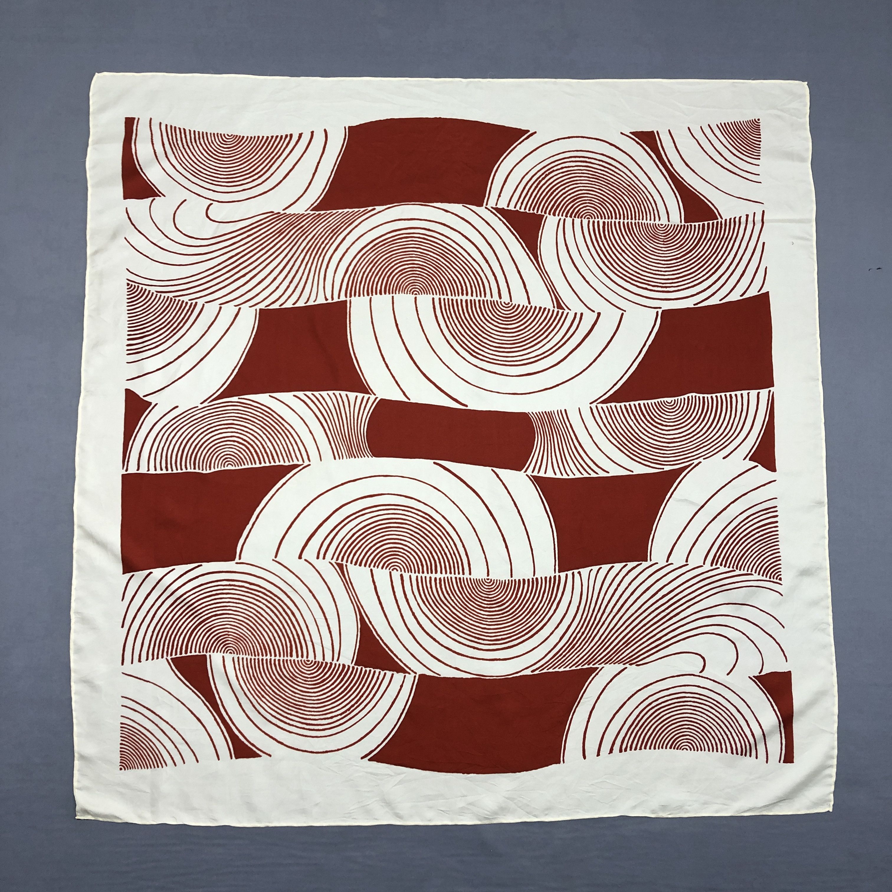 Japanese Brand × Vintage Vintage Aurora SILK Scarf Twill Stole Wraps Scarves Size ONE SIZE - 1 Thumbnail