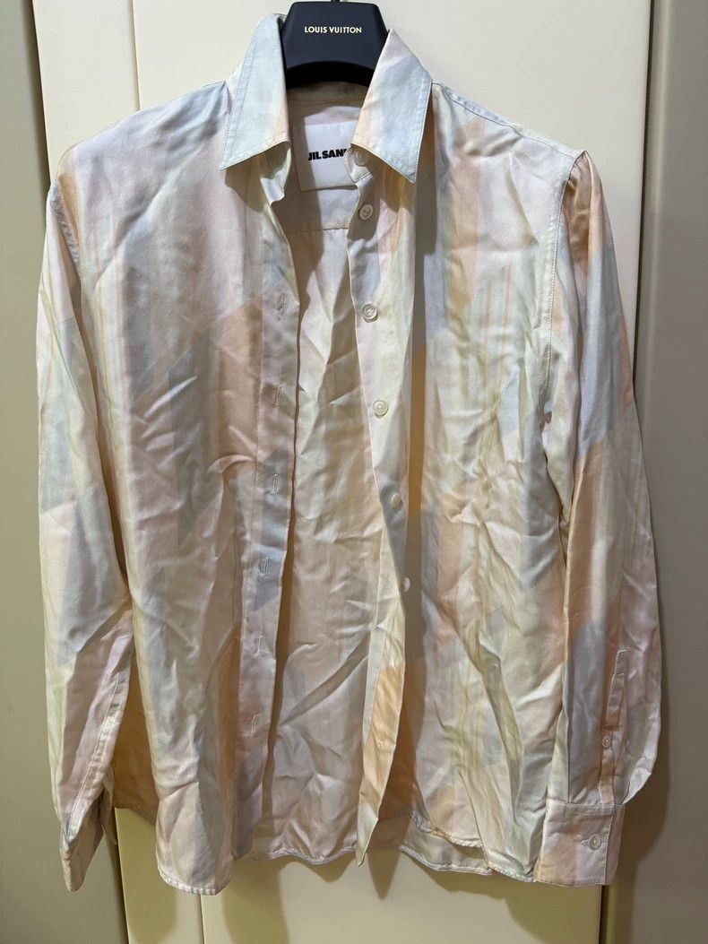 Jil Sander Jil Sander size 32 Silk blouse Size 4XL / US 24-26 - 1 Thumbnail