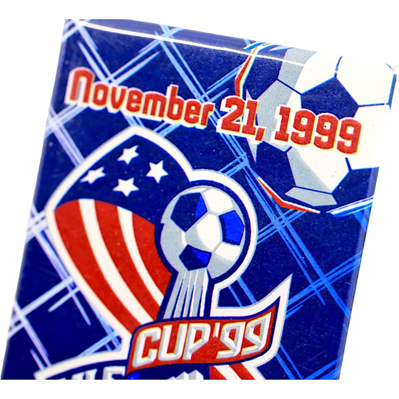 Other MLS Cup 1999 Vintage Blue Brooch Pin LA Galaxy vs DC United Size ONE SIZE - 3 Thumbnail
