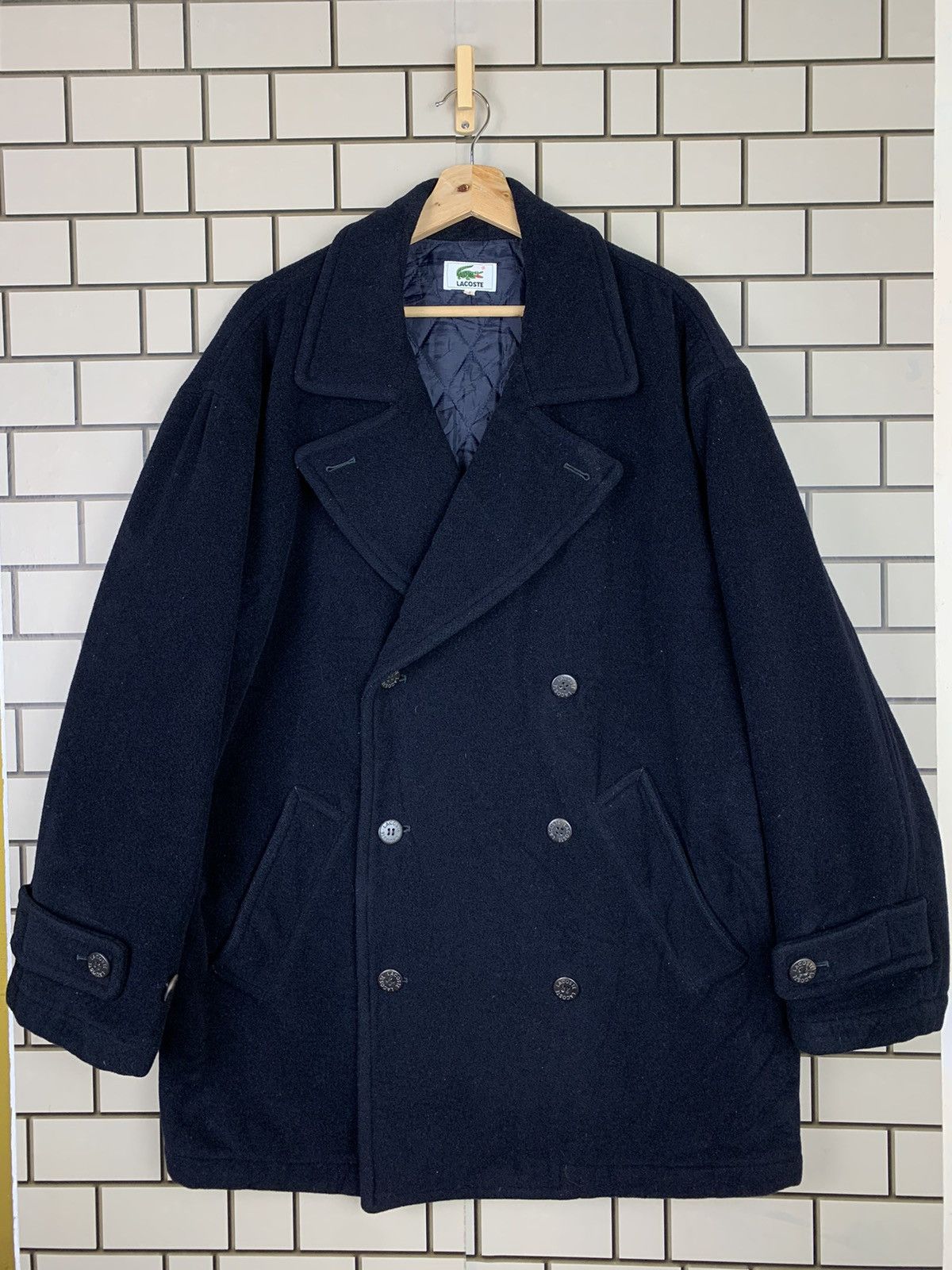 Vintage Lacoste Double Bress Wool Jacket