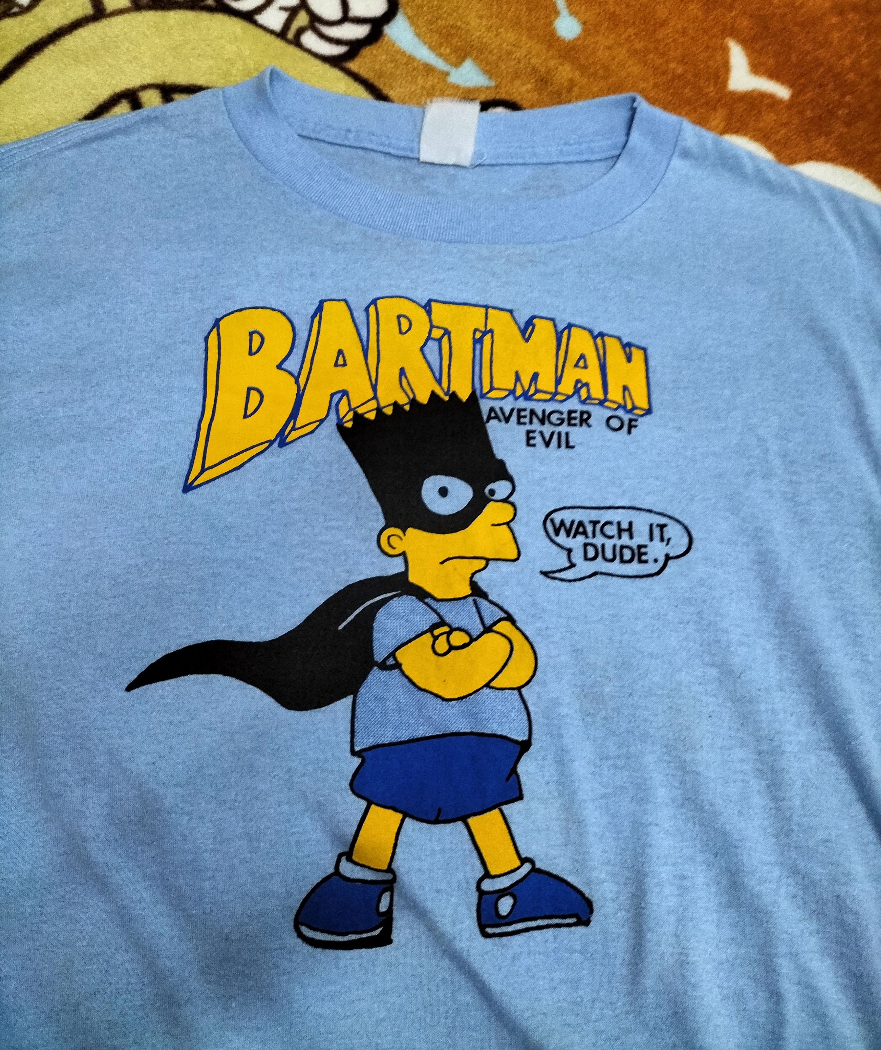 Cartoon Network Vintage bartman 80's Size US M / EU 48-50 / 2 - 3 Thumbnail