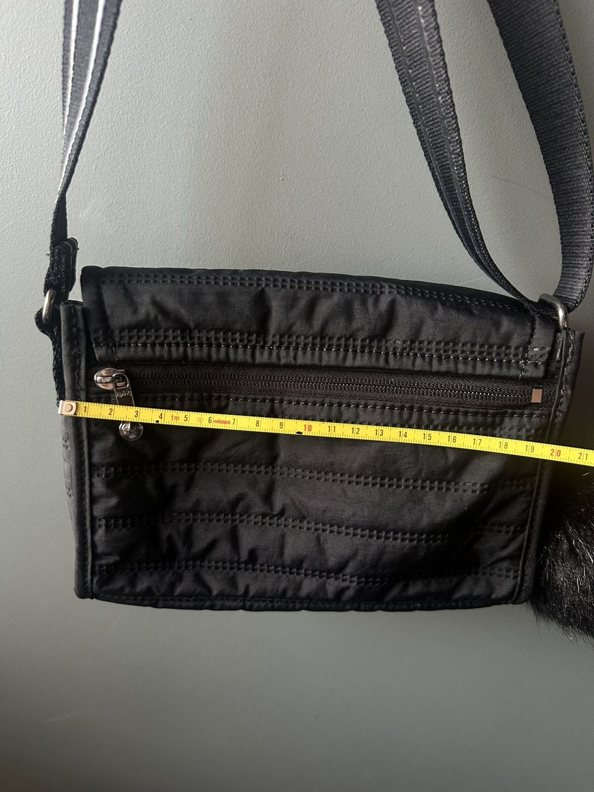 Japanese Brand Kipling Cossbody Black Monkey Nylon Bag Size ONE SIZE - 8 Thumbnail
