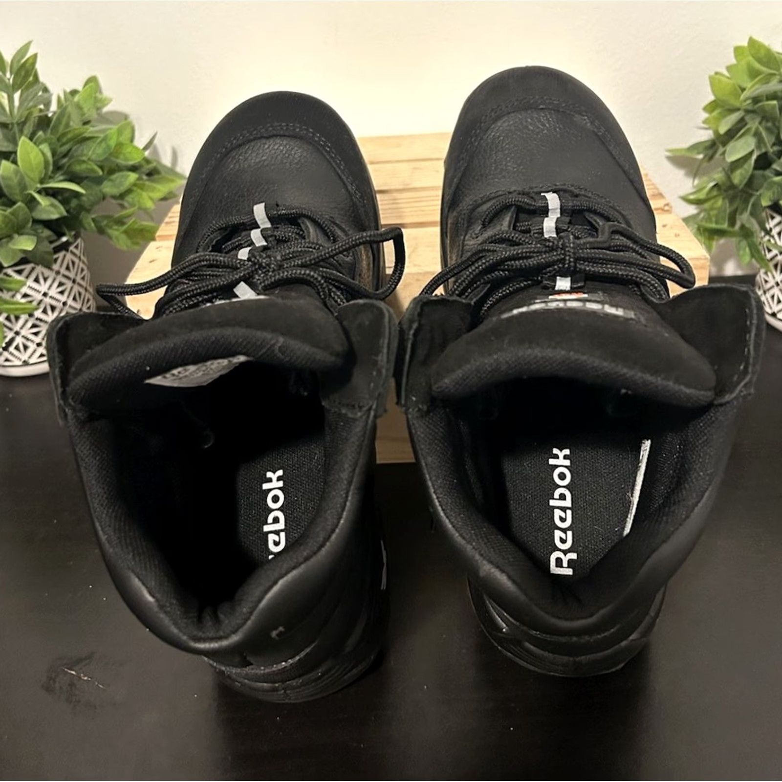 Reebok VINTAGE Reebok Trainex Sport Black Work Boots RB6765 Mens 5.5W Women 7.5W Size US 6 / IT 36 - 5 Thumbnail