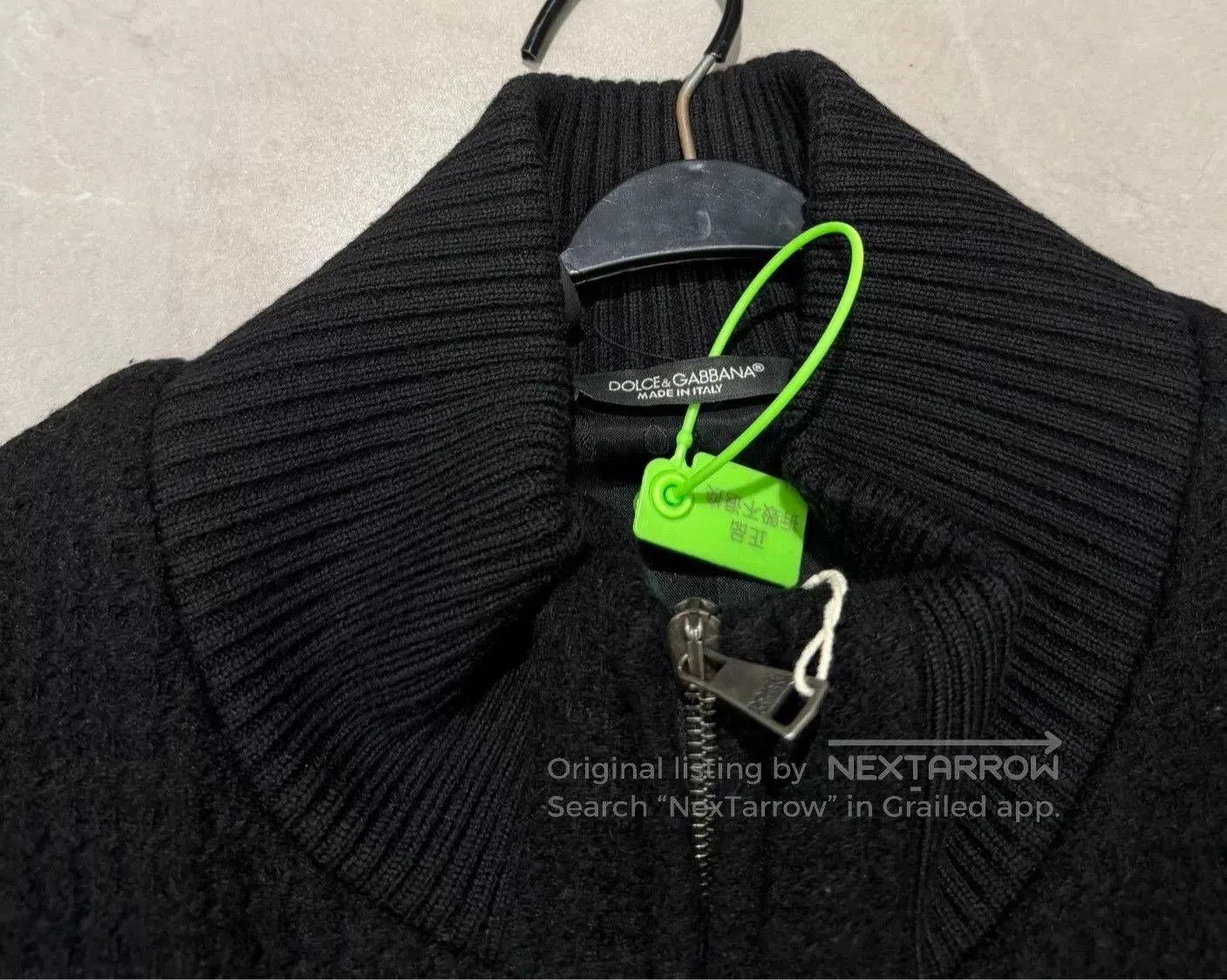 Dolce & Gabbana Dolce & Gabbana Wool Knit Men's Coat. Size US XL / EU 56 / 4 - 4 Thumbnail