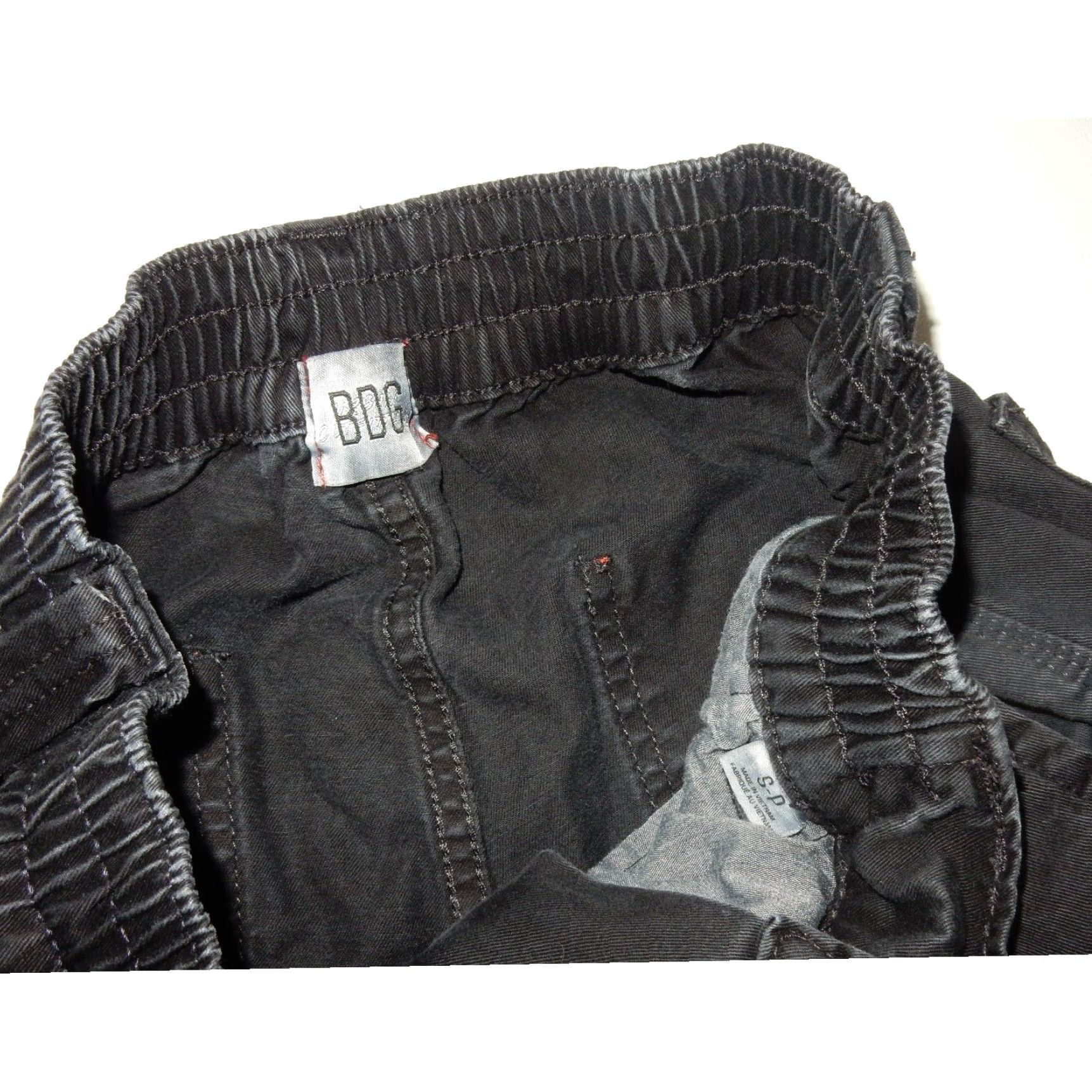Bdg VINTAGE BDG Men's Carpenter Pants Black Small Size US 29 - 4 Thumbnail