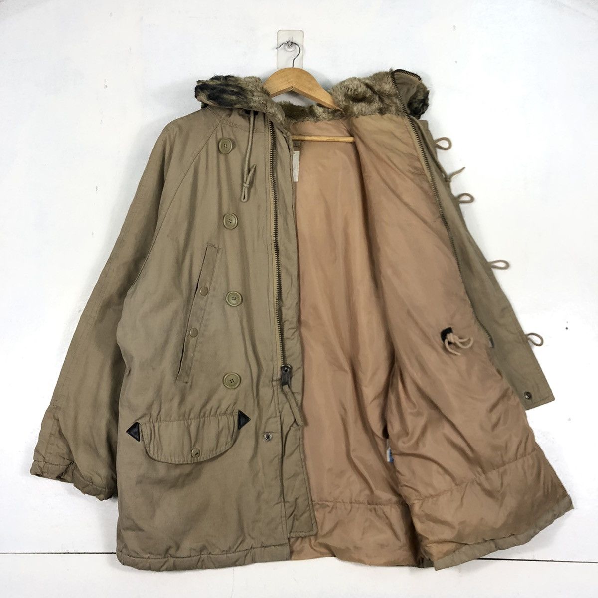 Other × Vintage Vintage 80s Military Army Field Parka Size US M / EU 48-50 / 2 - 9 Thumbnail