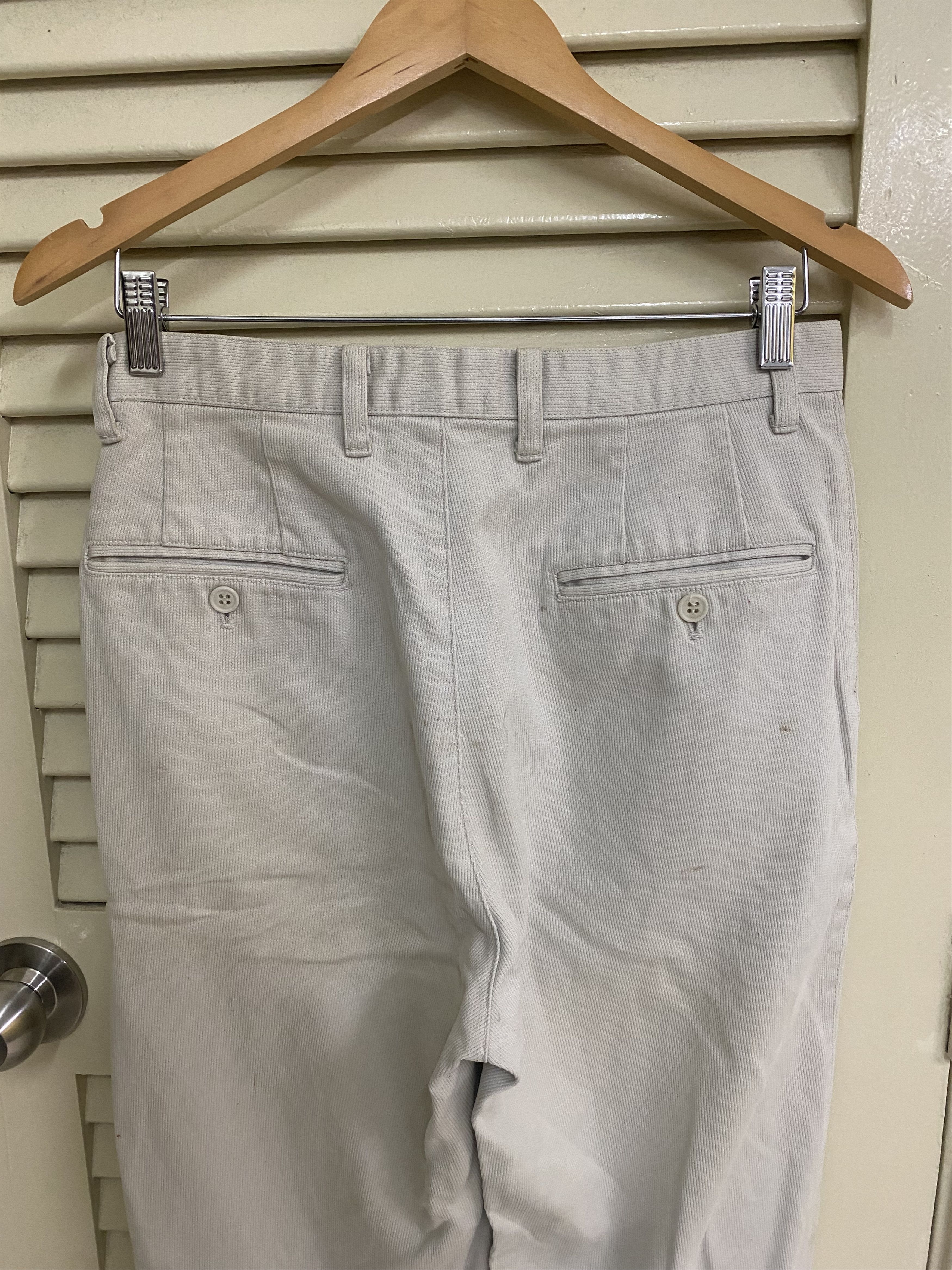 Kenzo Kenzo Paris Wide Leg White Jeans Size US 29 - 3 Thumbnail