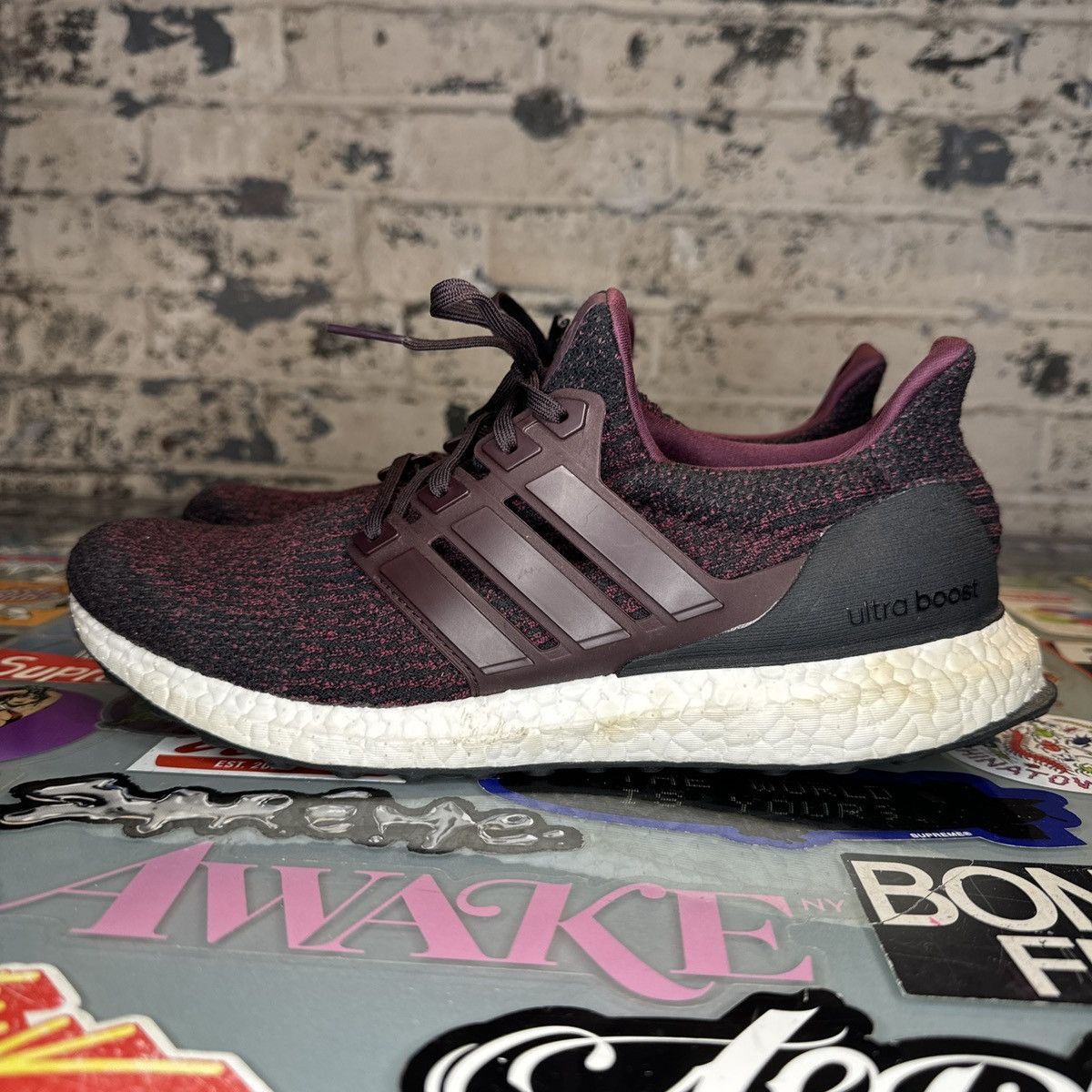 Adidas Adidas Ultra Boost 3.0 Dark Burgundy Size 9.5 Men s Used Grailed