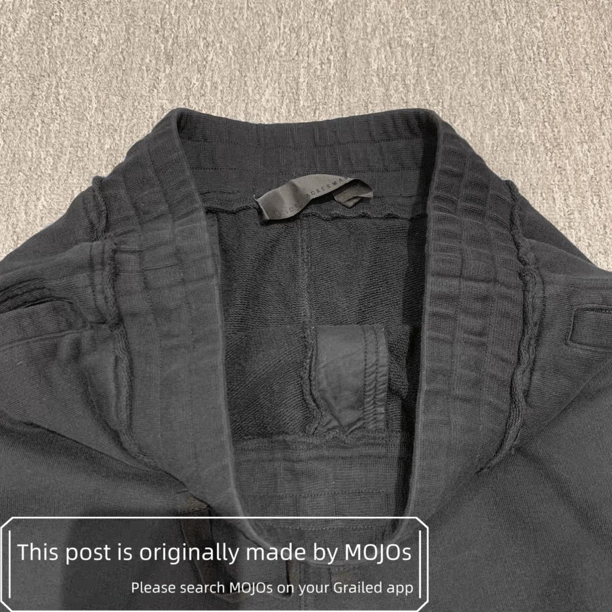Haider Ackermann Sz S Haider Ackermann Black Joint Patch Sweatpants mojos17 Size US 30 / EU 46 - 7 Thumbnail