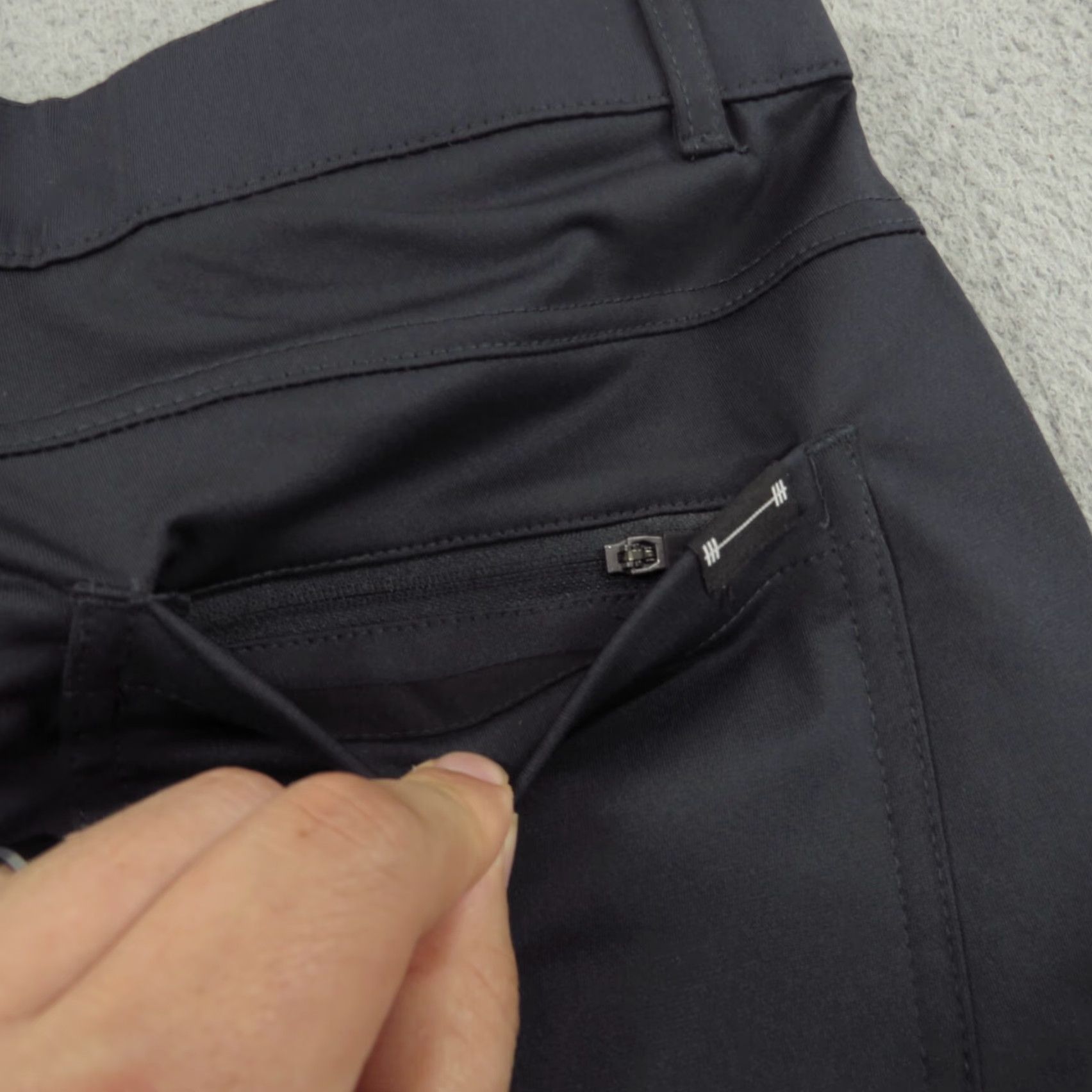 Vintage Barbell Apparel Pants Mens 28x32 Charcoal Slim Fit Athletic Flex Commuter Chinos Size US 28 / EU 44 - 3 Thumbnail