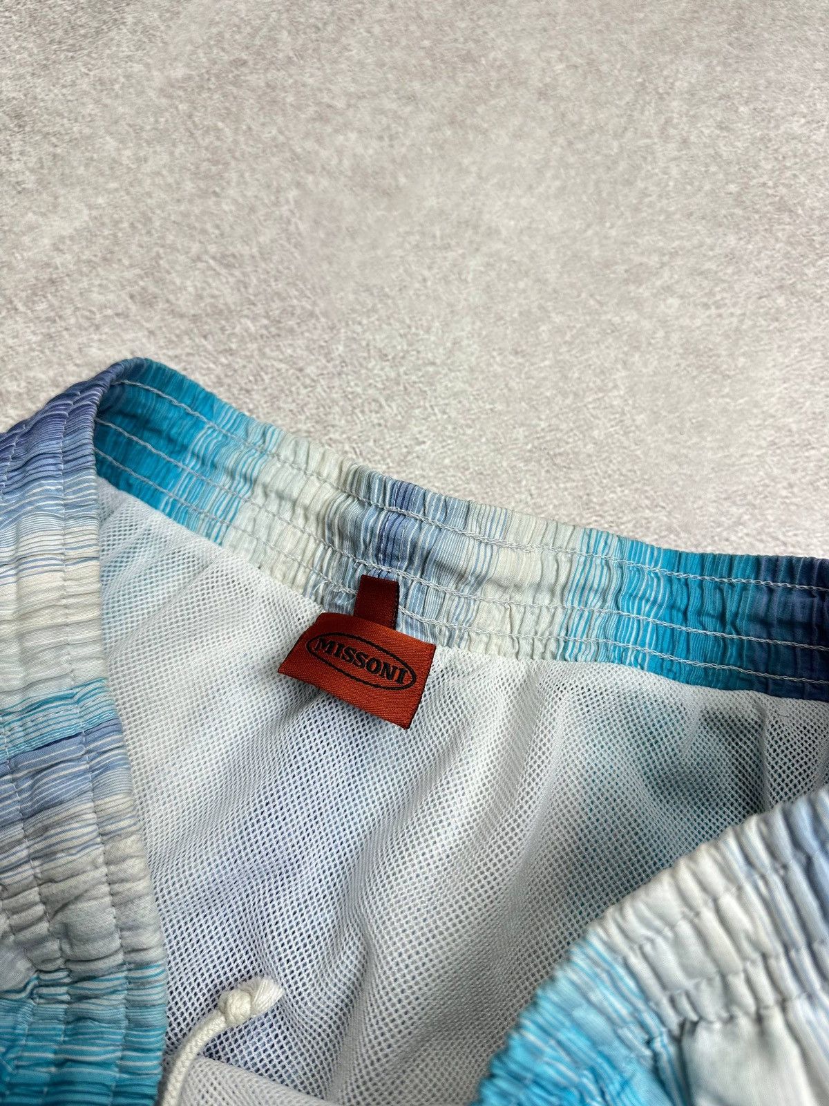 Missoni Missoni Blue Shorts Swimming XL Rare Size US 36 / EU 52 - 4 Thumbnail