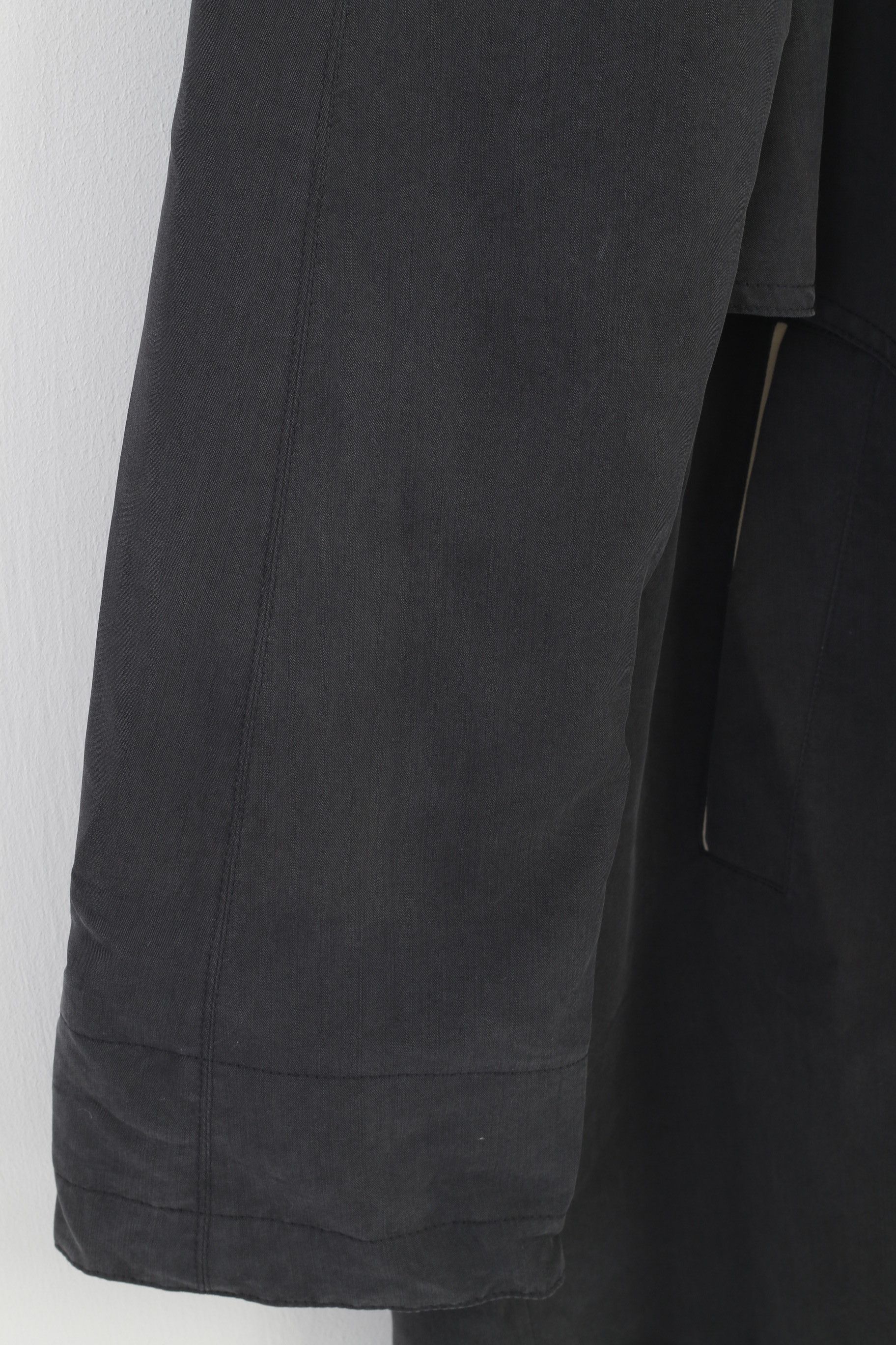 Vintage Laura Lebek Women 8 M Jacket Full Zipper Charcoal 4479 Size M / US 6-8 / IT 42-44 - 3 Thumbnail