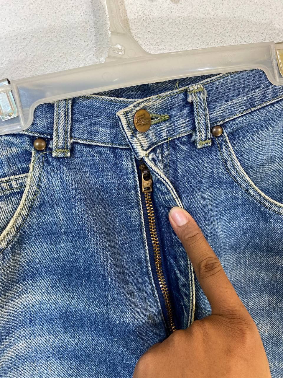 Lacoste vintage lacoste denim nice design Size US 30 / EU 46 - 9 Thumbnail