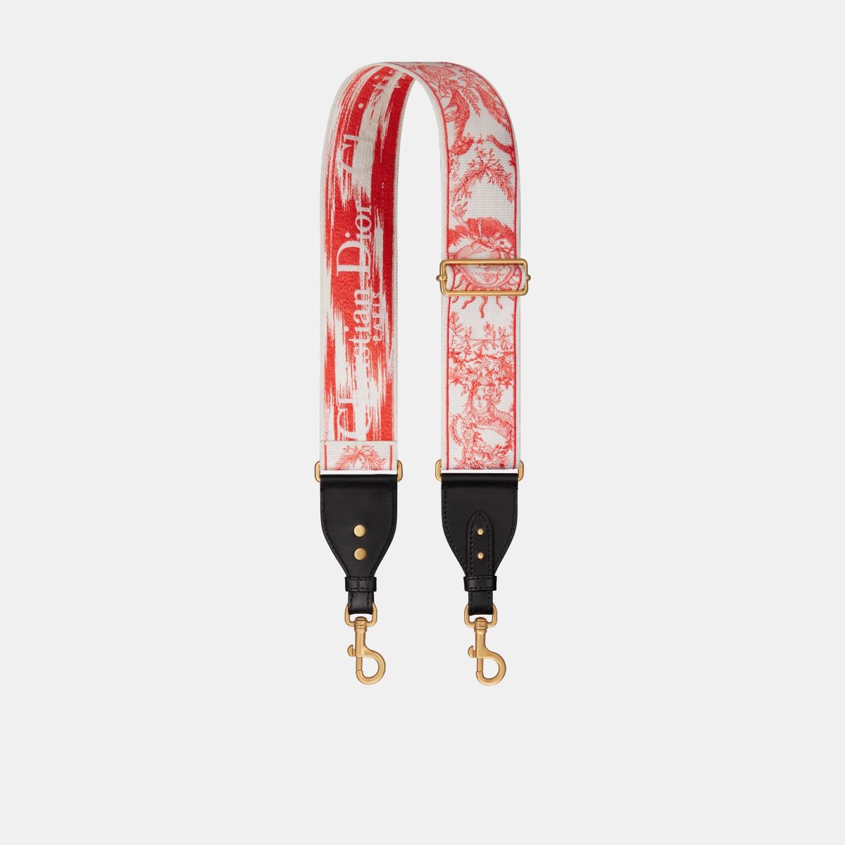 Dior o1bcso1str0226 Size:OS/Adjustable Shoulder Strap in White Size ONE SIZE - 1 Thumbnail