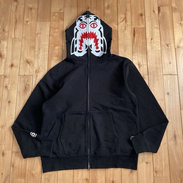 Bape BAPE White Tiger Full Zip hoodie a bathing ape Size US XL / EU 56 / 4 - 1 Thumbnail