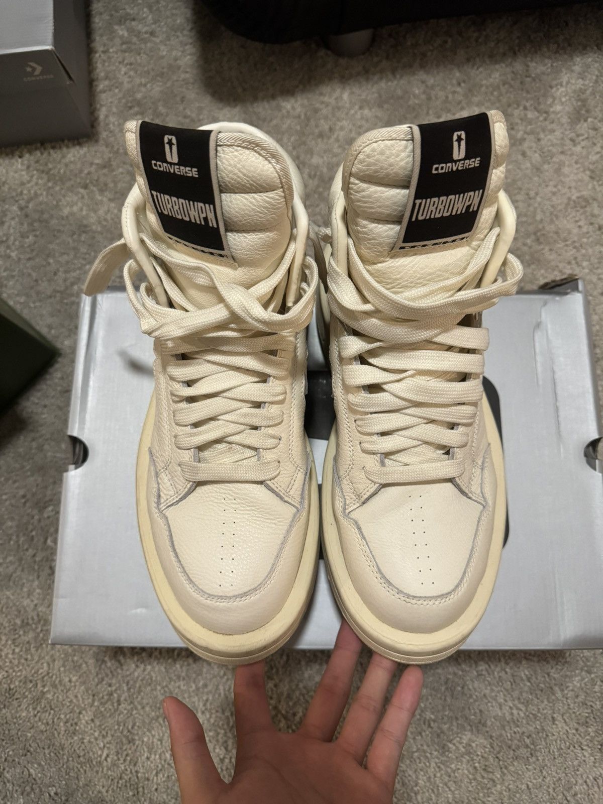 Converse × Rick Owens Rick Owens Converse turbo weapon Size US 9 / EU 42 - 3 Thumbnail