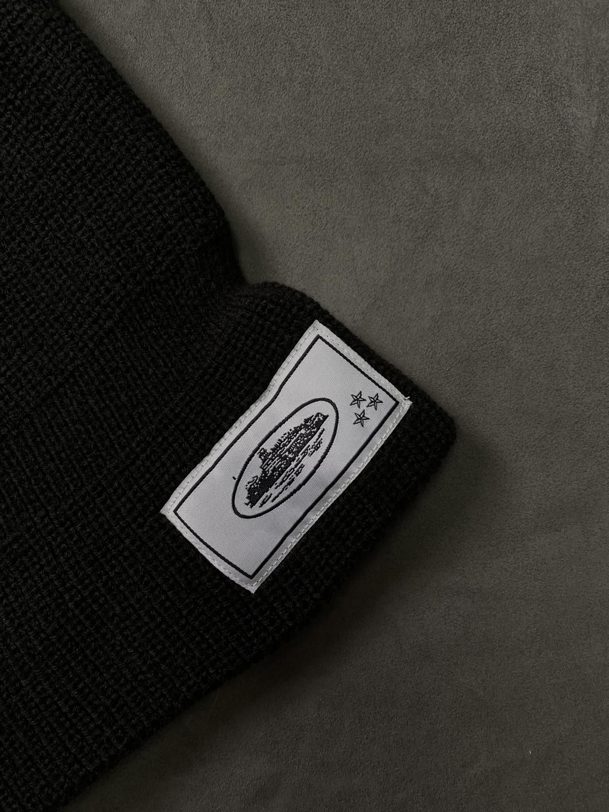 Corteiz Corteiz 5 Starz Baby Black Knit Bally Balaclava Ski Mask Size ONE SIZE - 4 Thumbnail