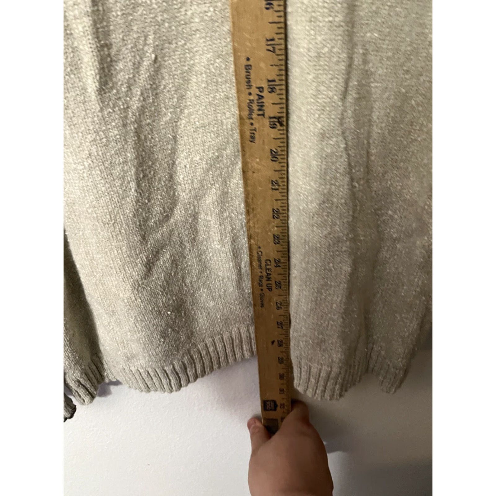Vintage VINTAGE Columbia 90s Striped Sweater Large Beige Long Sleeve Crew Neck Pullover Mens Size US L / EU 52-54 / 3 - 4 Thumbnail