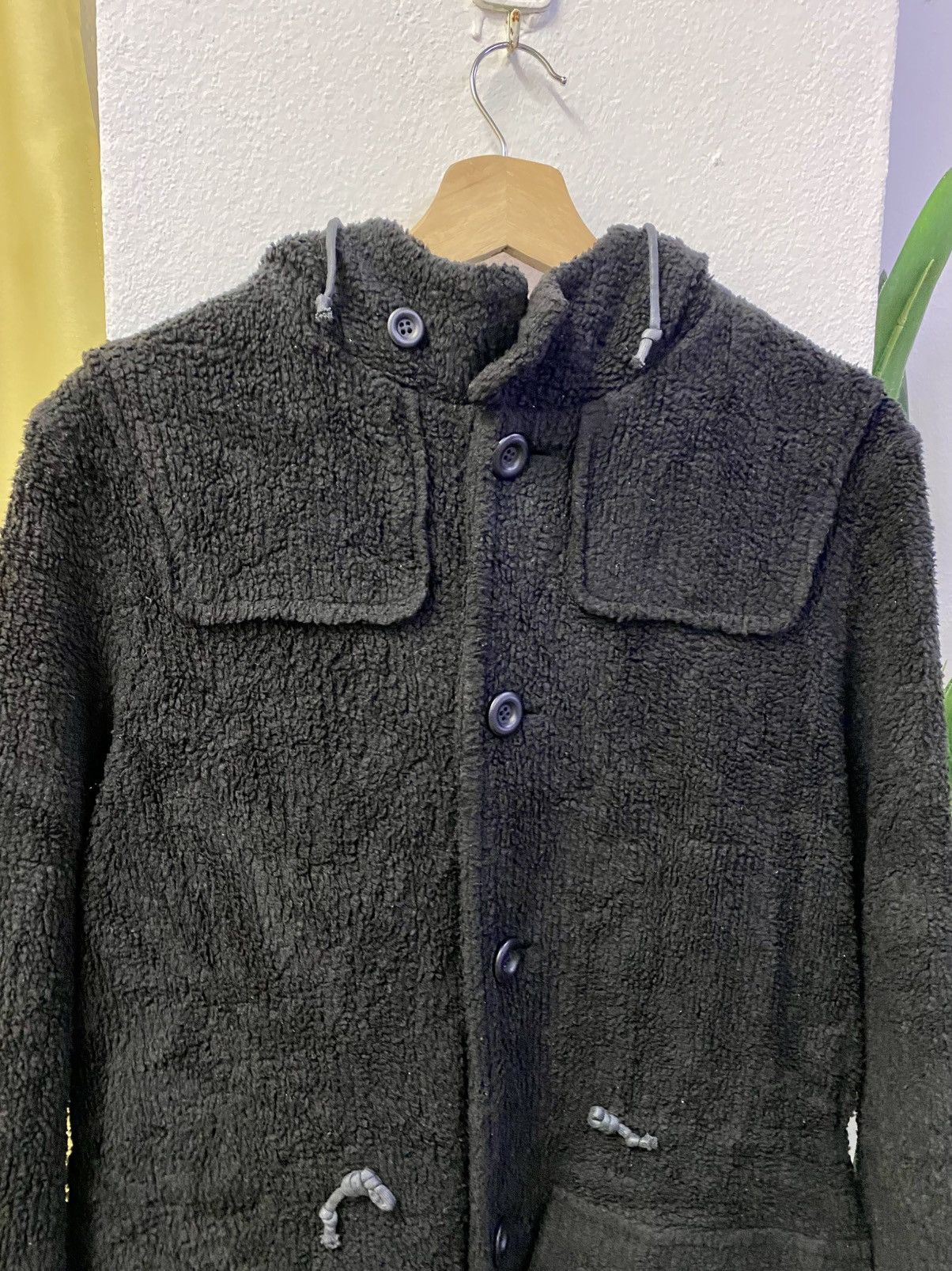 Hai Sporting Gear × Issey Miyake × Vintage Vintage Hai Sporting Gear Issey Miyake Fleece Jacket Size US M / EU 48-50 / 2 - 13 Thumbnail