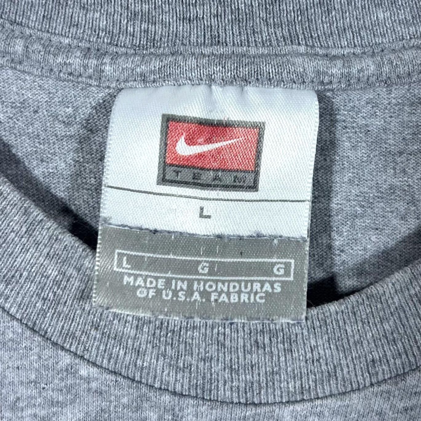 Nike VINTAGE Nike Team MLB Detroit Tigers Graphic Grey T-Shirt Mens Large XL Size US L / EU 52-54 / 3 - 4 Thumbnail