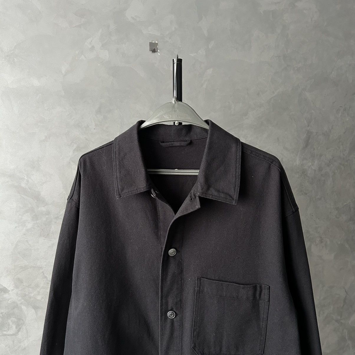 Arket Arket French Denim Work Overshirt Jacket Size US L / EU 52-54 / 3 - 6 Thumbnail