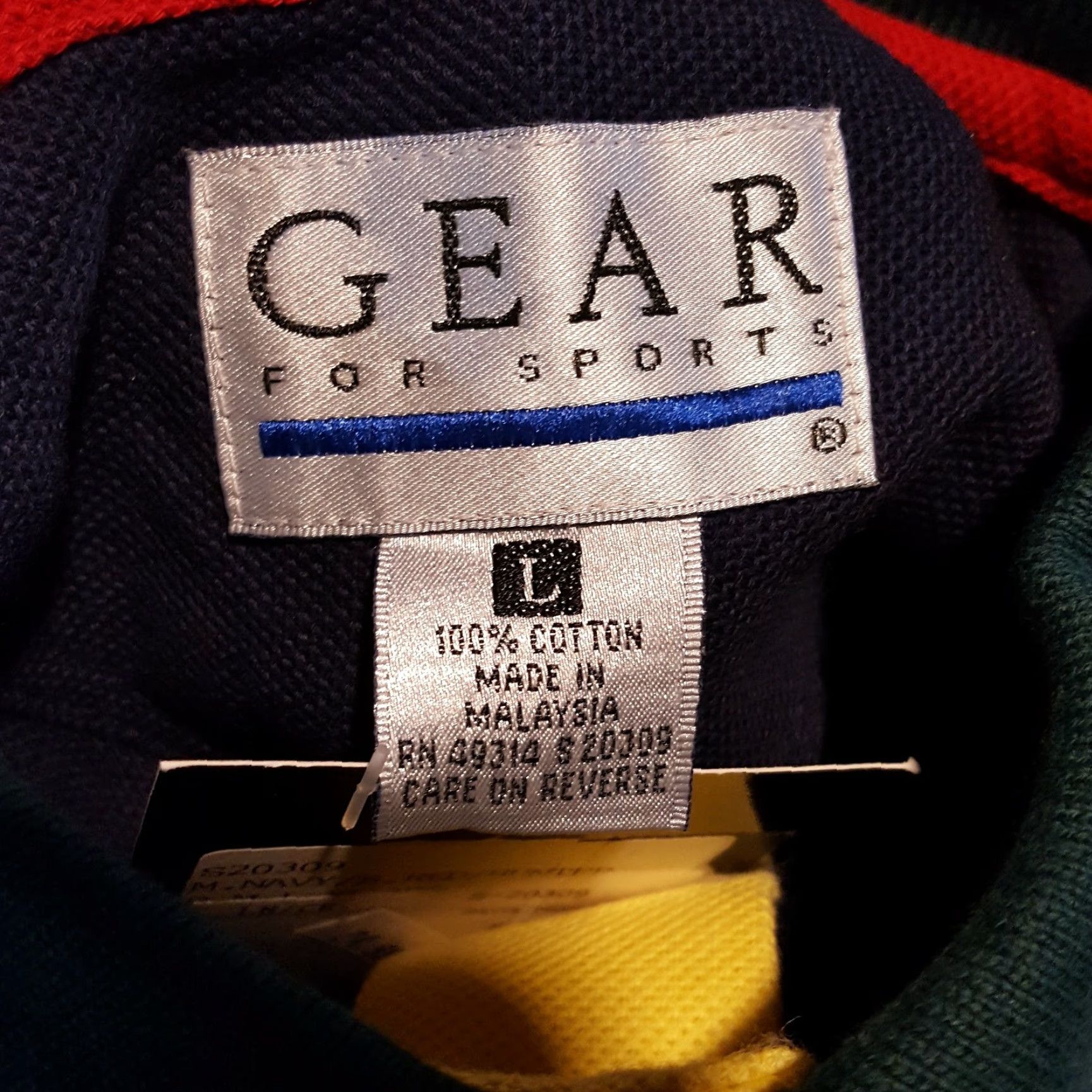 Vintage VINTAGE Preppy Golf Resort Men's Large Collared Short Sleeve Polo Shirt Y2K NEW Size US L / EU 52-54 / 3 - 7 Thumbnail