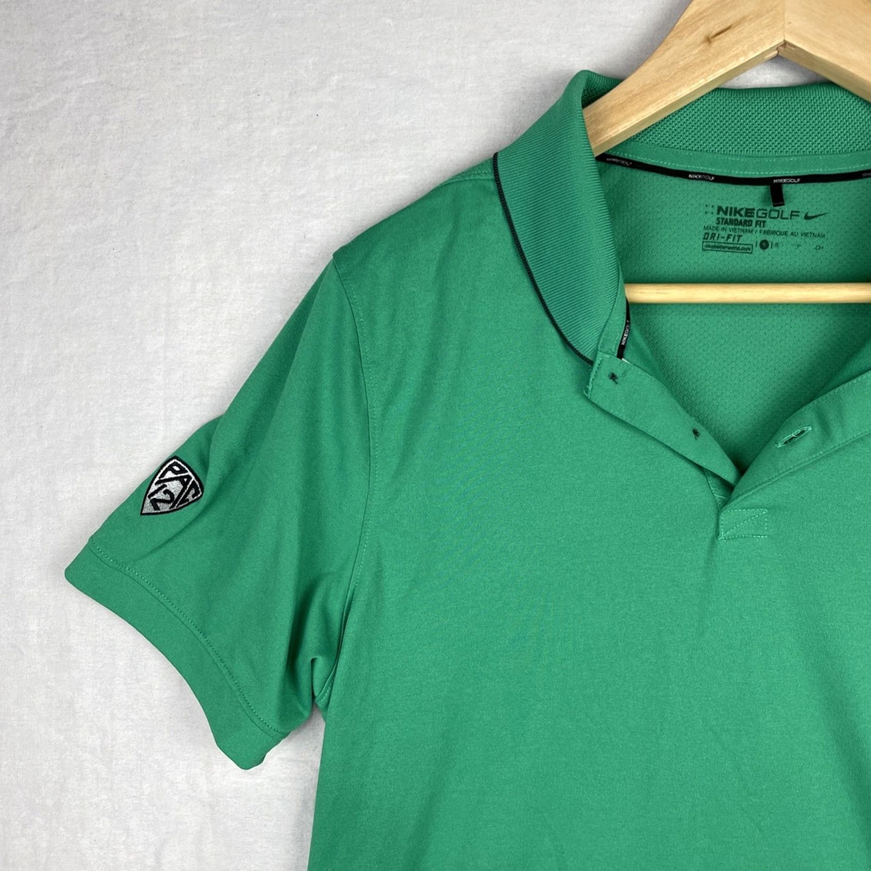 Nike Nike Dri-Fit Oregon Ducks Polo Shirt Mens Small Green NCAA PAC12 Size US S / EU 44-46 / 1 - 3 Thumbnail