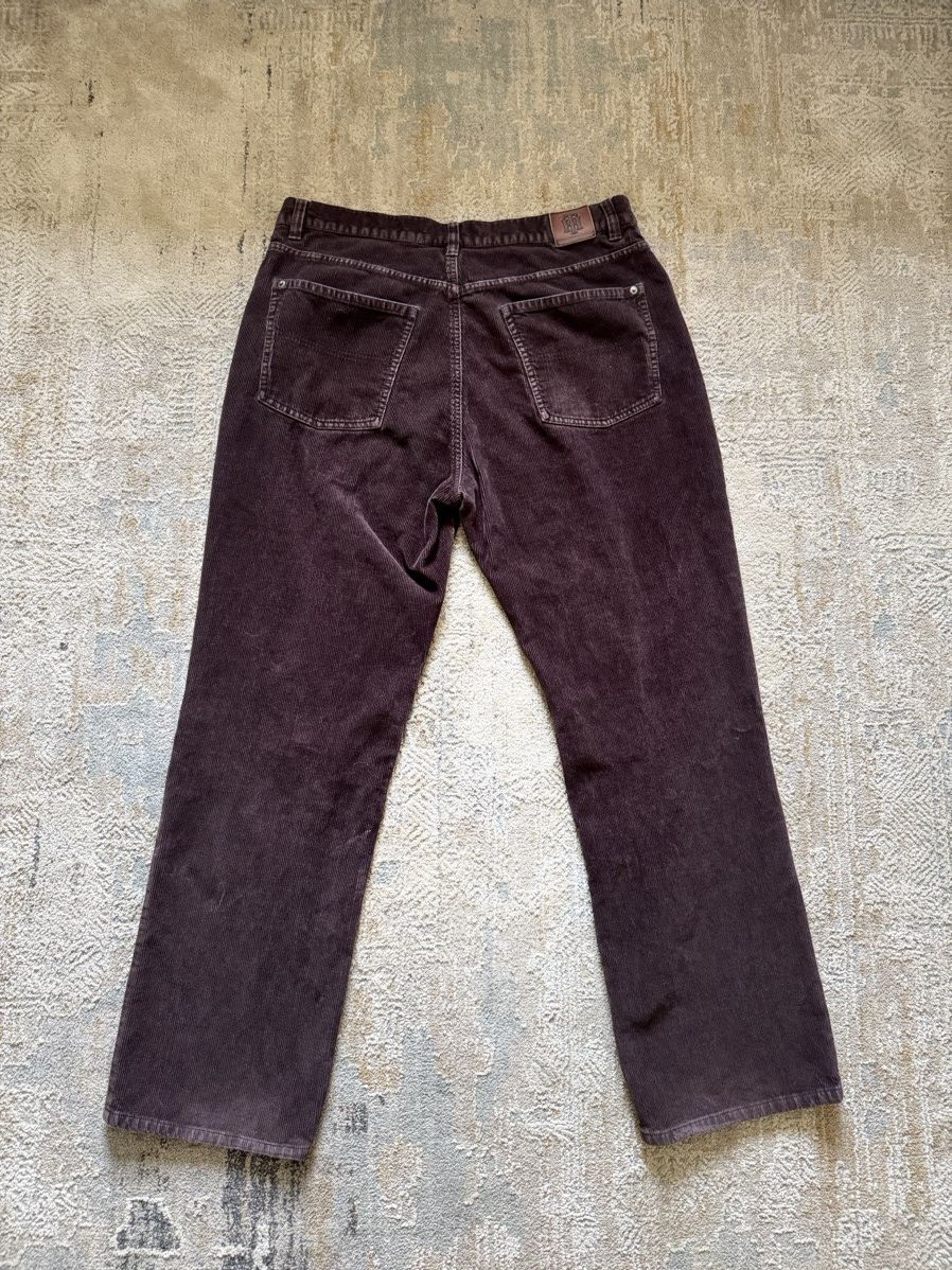 Tommy Hilfiger Vintage Tommy Hilfiger Chocolate Brown Corduroy pants Size US 36 / EU 52 - 2 Thumbnail