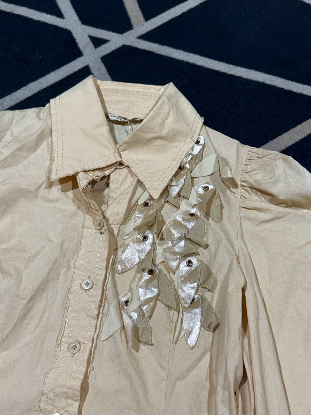 Issey Miyake Archived Styled Chromosomein Button Shirt Size S / US 4 / IT 40 - 4 Thumbnail