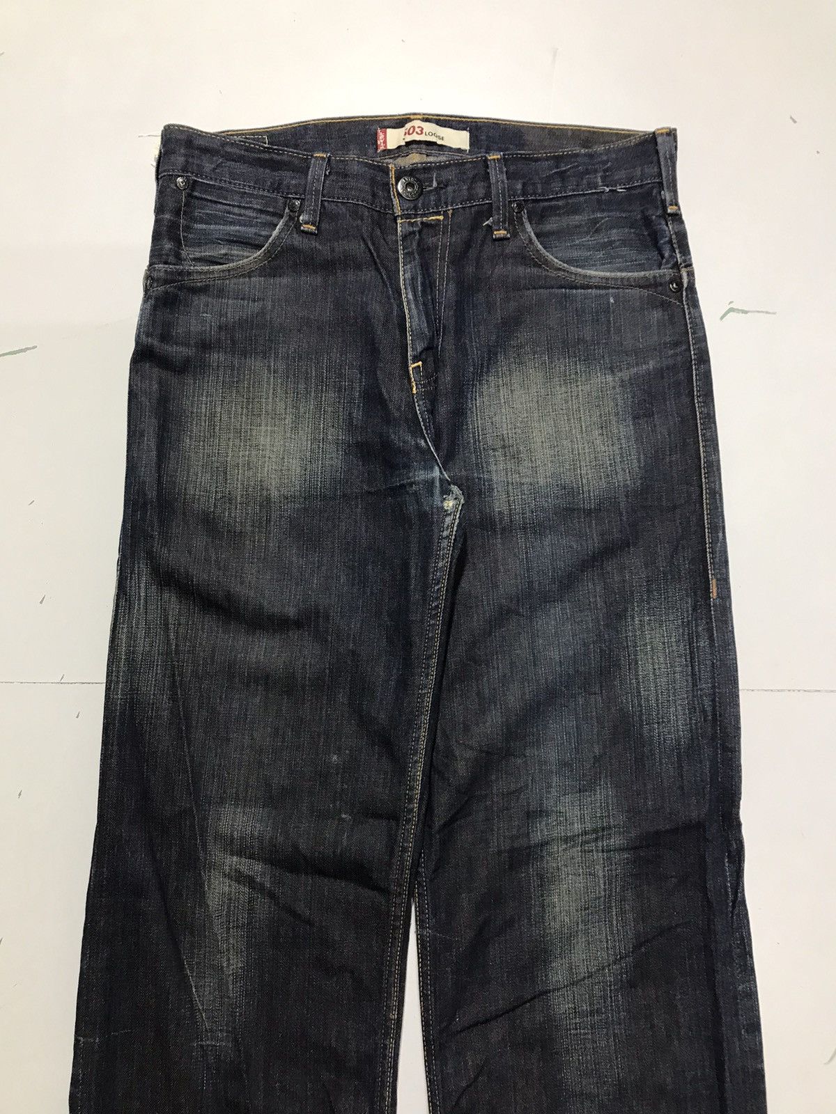 Levi's Vintage Levi’s 503 buckle belt denim Size US 32 / EU 48 - 5 Thumbnail
