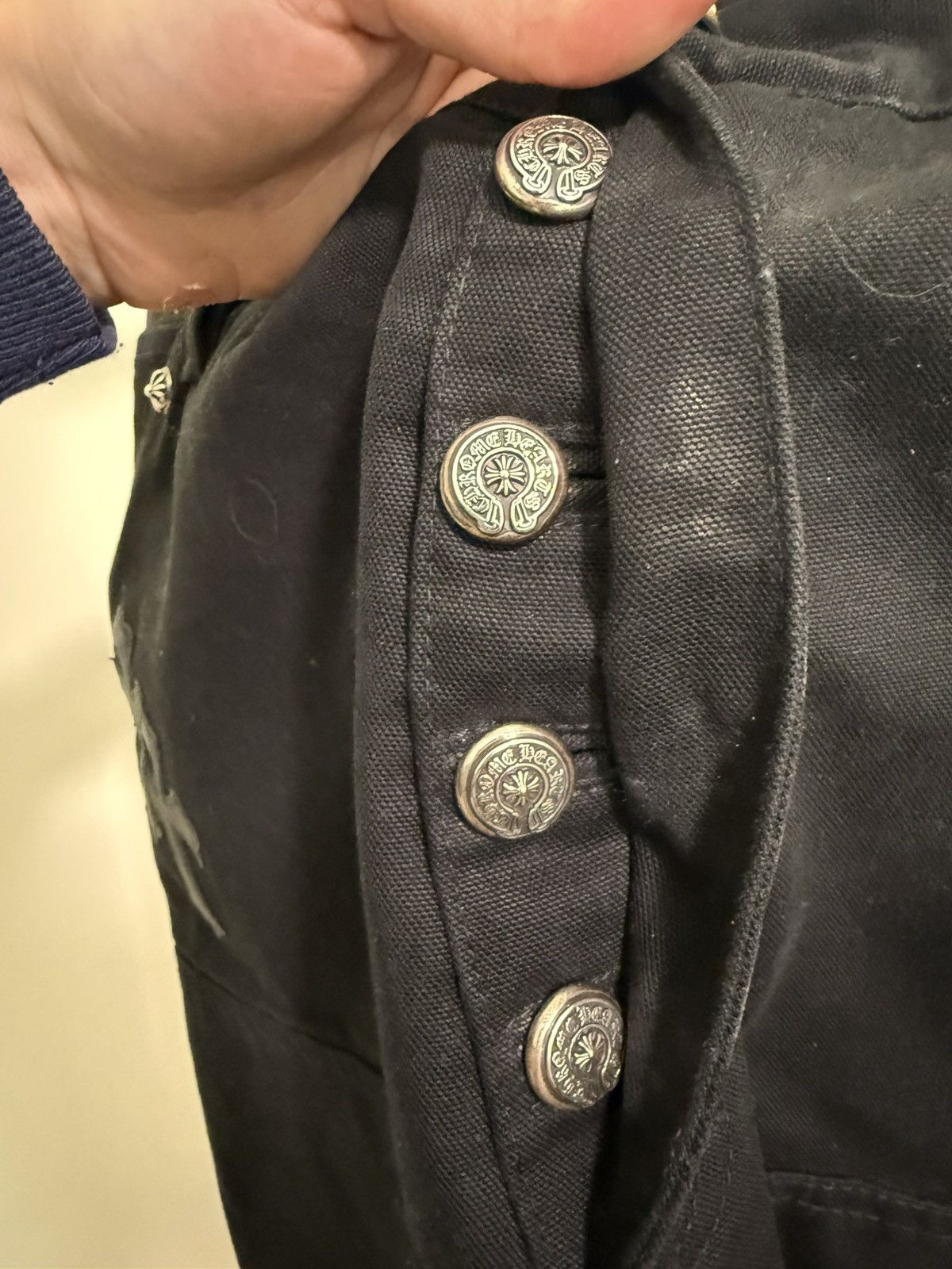 Chrome Hearts Chrome Hearts Cross Patch Double Knee Carpenters Size US 36 / EU 52 - 7 Thumbnail